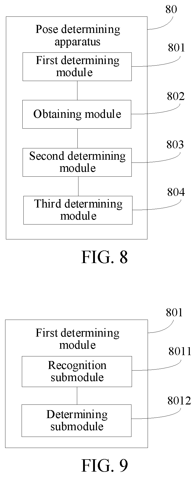 Patent US12315186 Figure 8 – Pose determining method and apparatus, electronic device, and storage medium