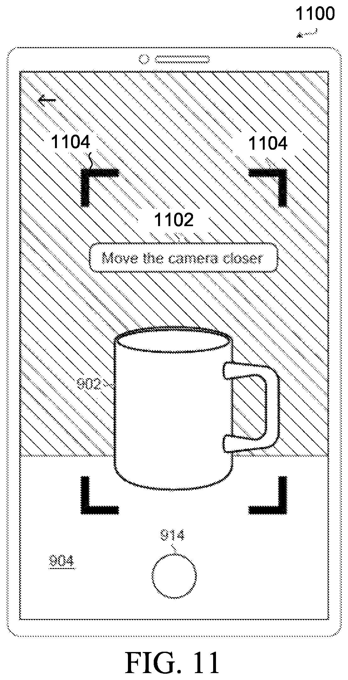 Patent US12315190 Figure 11 – System and method for generating recommendations during image capture of a product