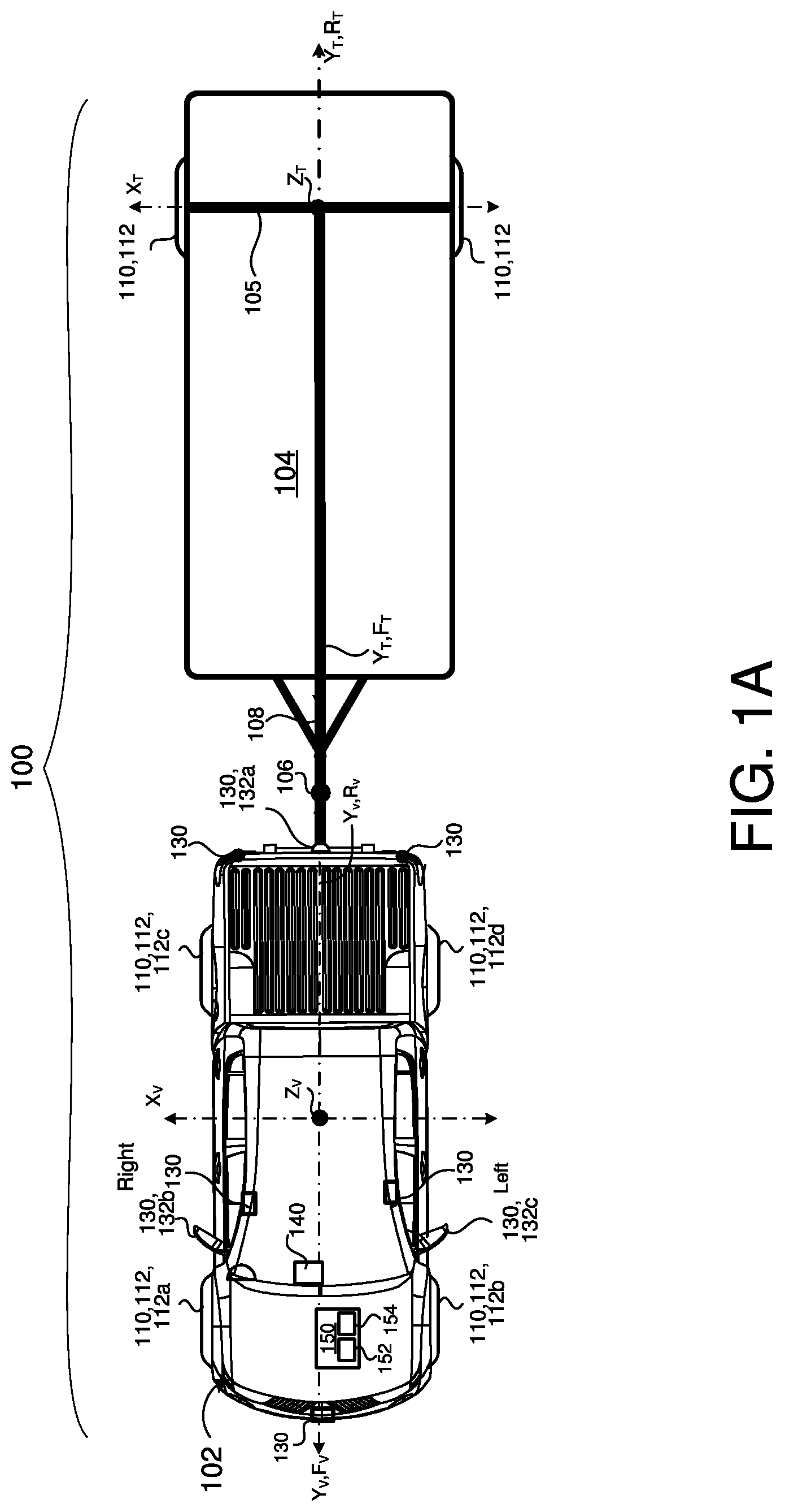 Patent US12315194 Figure 1 – Long-term visual trailer tracker for vehicle-trailer angle estimation