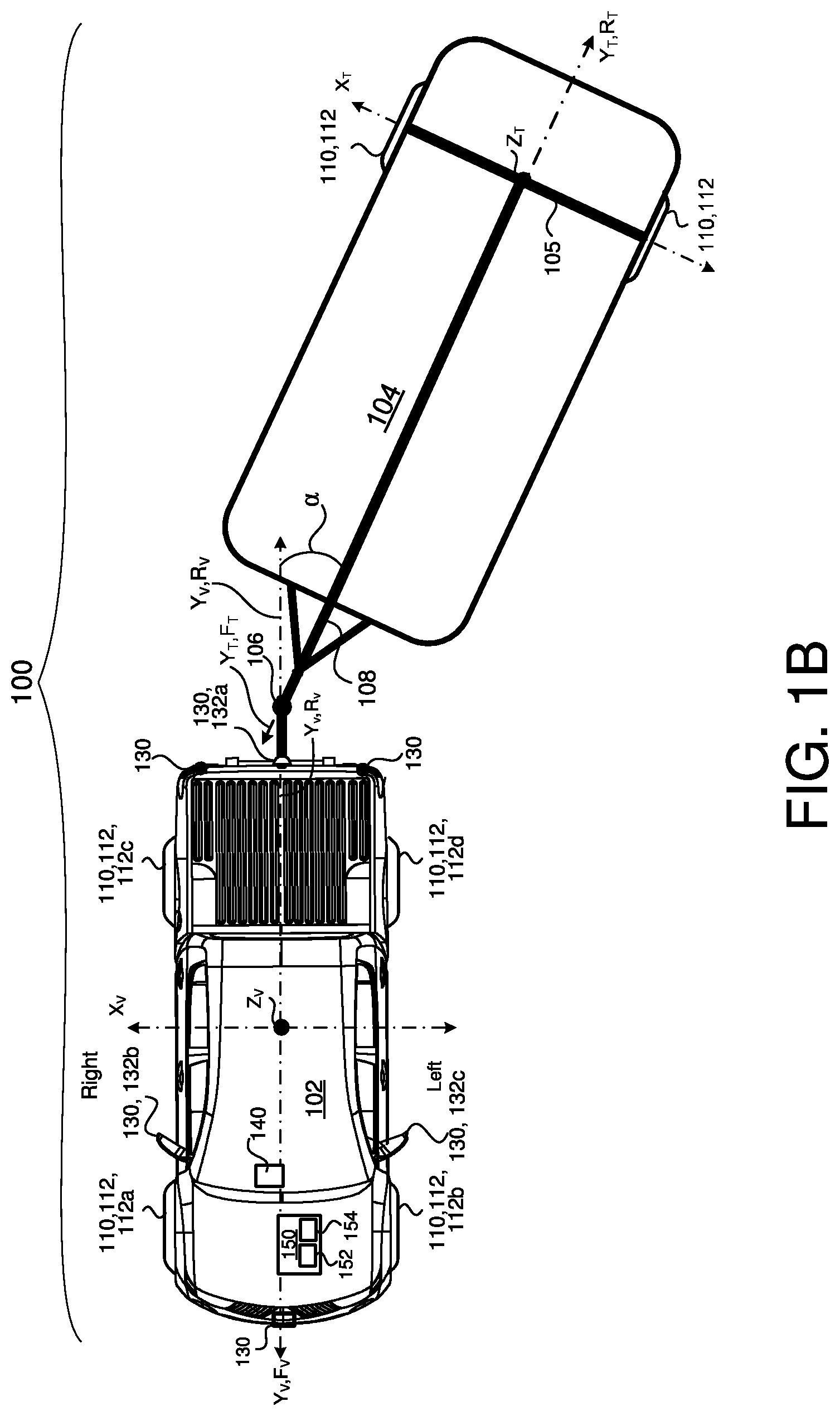 Patent US12315194 Figure 2 – Long-term visual trailer tracker for vehicle-trailer angle estimation