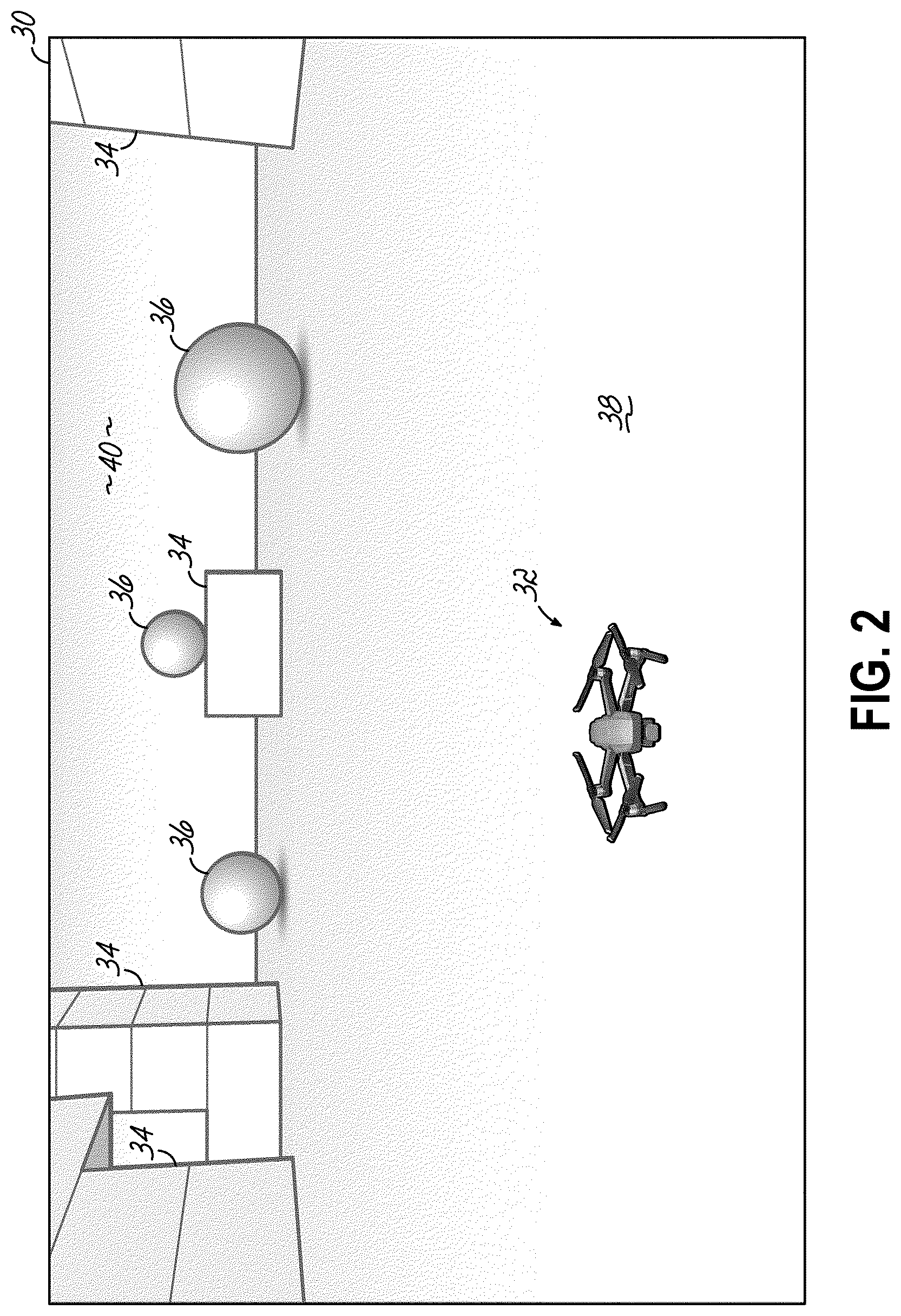 Patent US12315196 Figure 2 – Determining position using computer vision, lidar, and trilateration