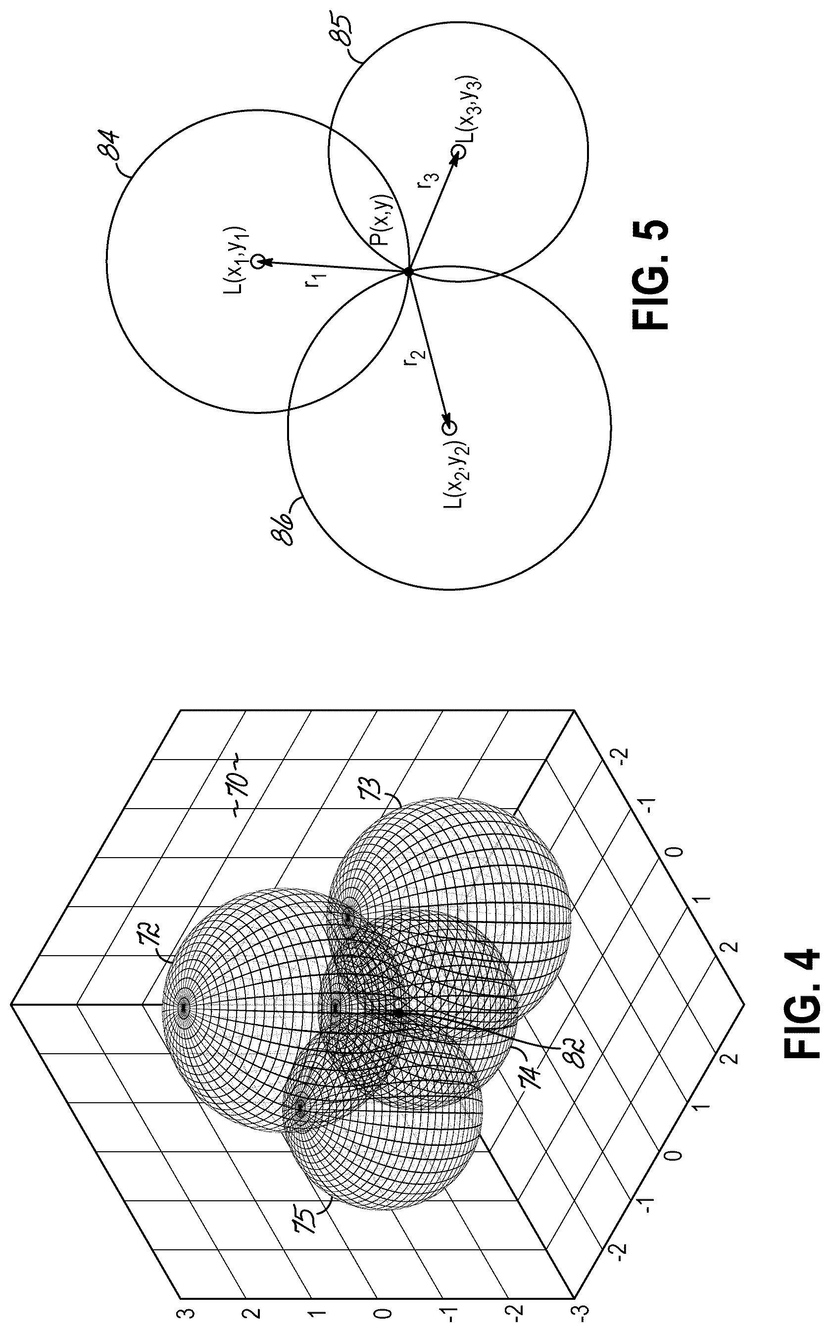 Patent US12315196 Figure 4 – Determining position using computer vision, lidar, and trilateration