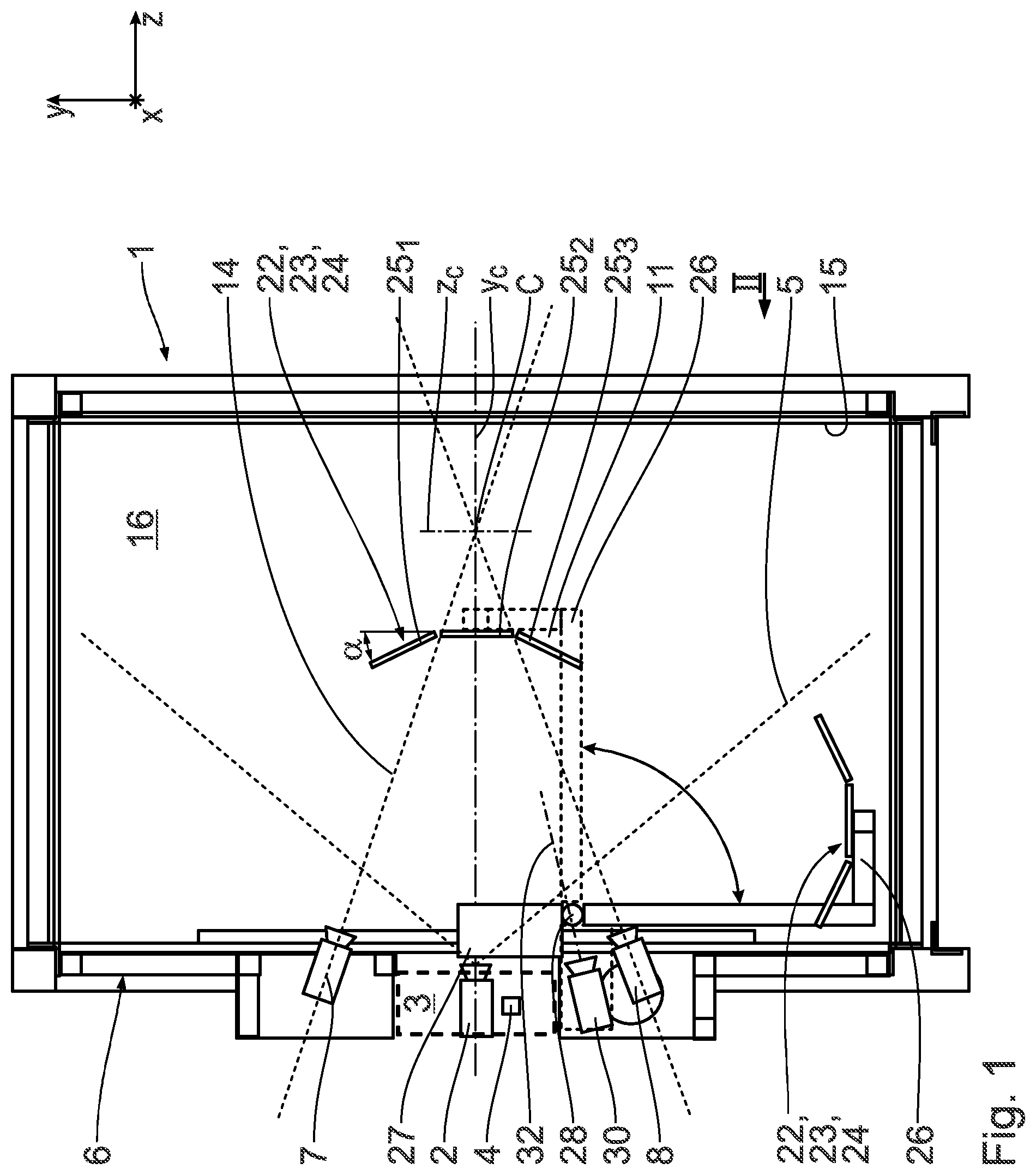 Patent US12315198 Figure 1 – Method for capturing three-dimensional images with the aid of a stereo camera having two cameras, as well as method for producing a redundant image of a measurement object, and apparatus for carrying out the methods