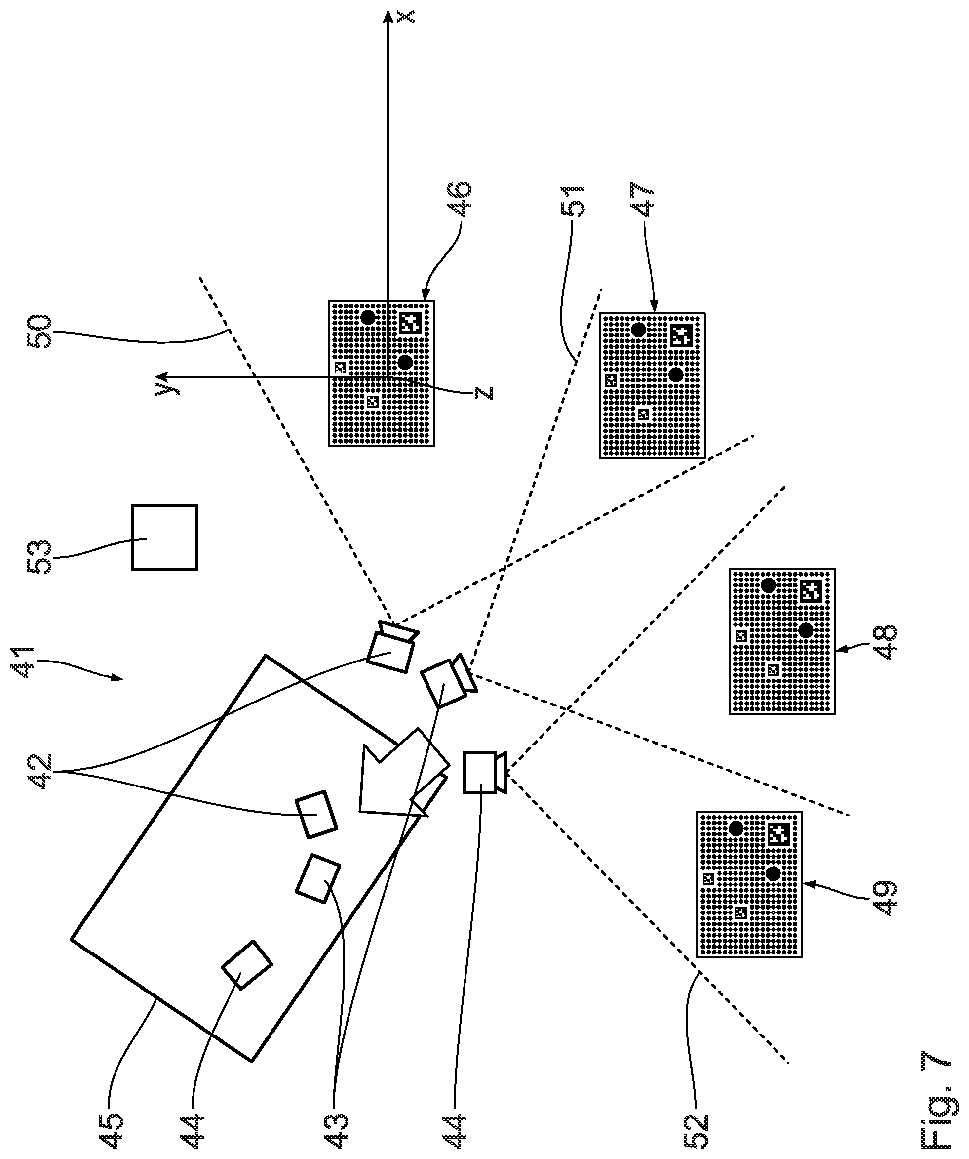Patent US12315198 Figure 7 – Method for capturing three-dimensional images with the aid of a stereo camera having two cameras, as well as method for producing a redundant image of a measurement object, and apparatus for carrying out the methods