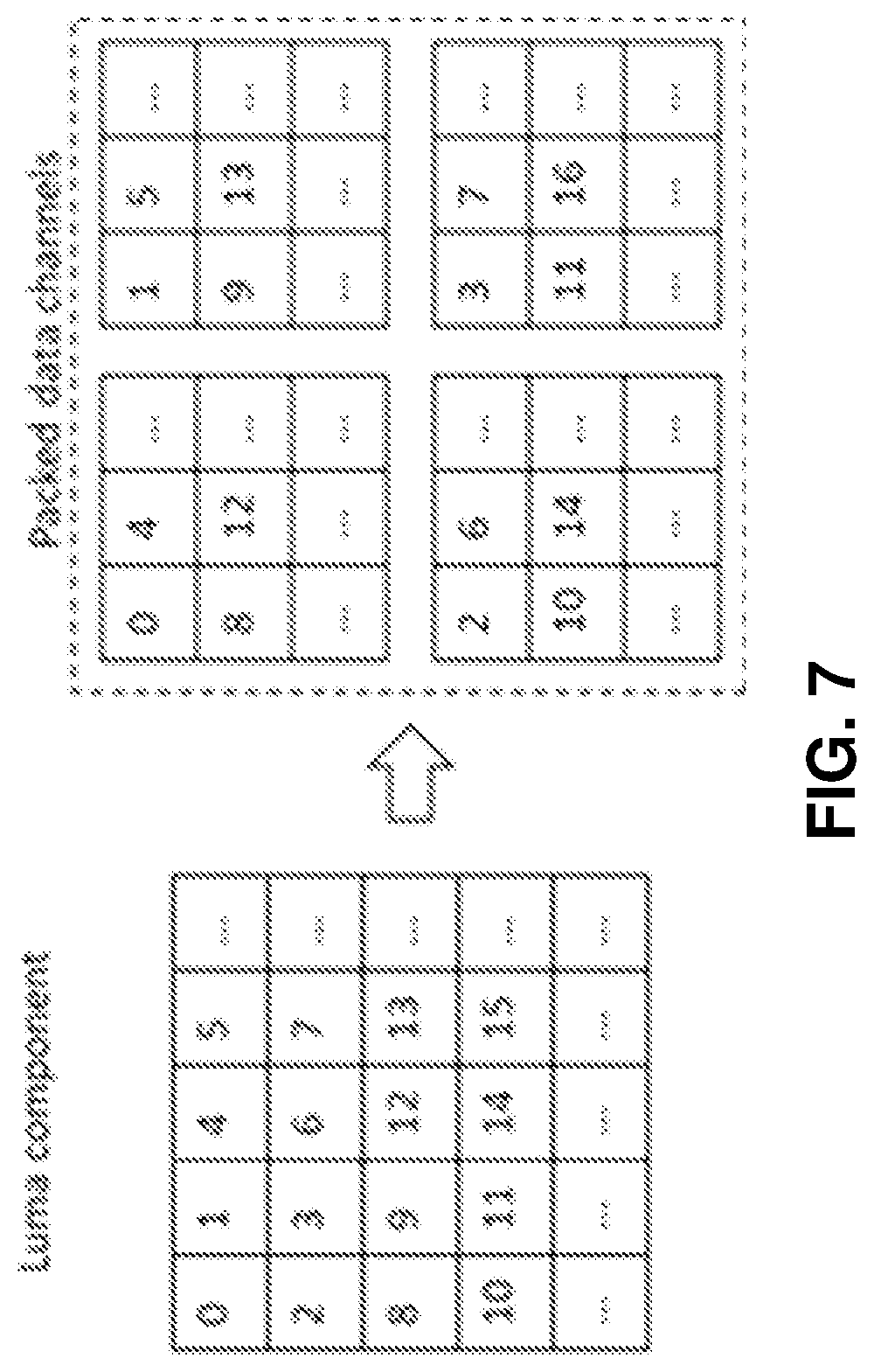 Patent US12315205 Figure 7 – Systems and methods for signaling neural network post-filter overlap and sublayer frame rate upsampling information in video coding