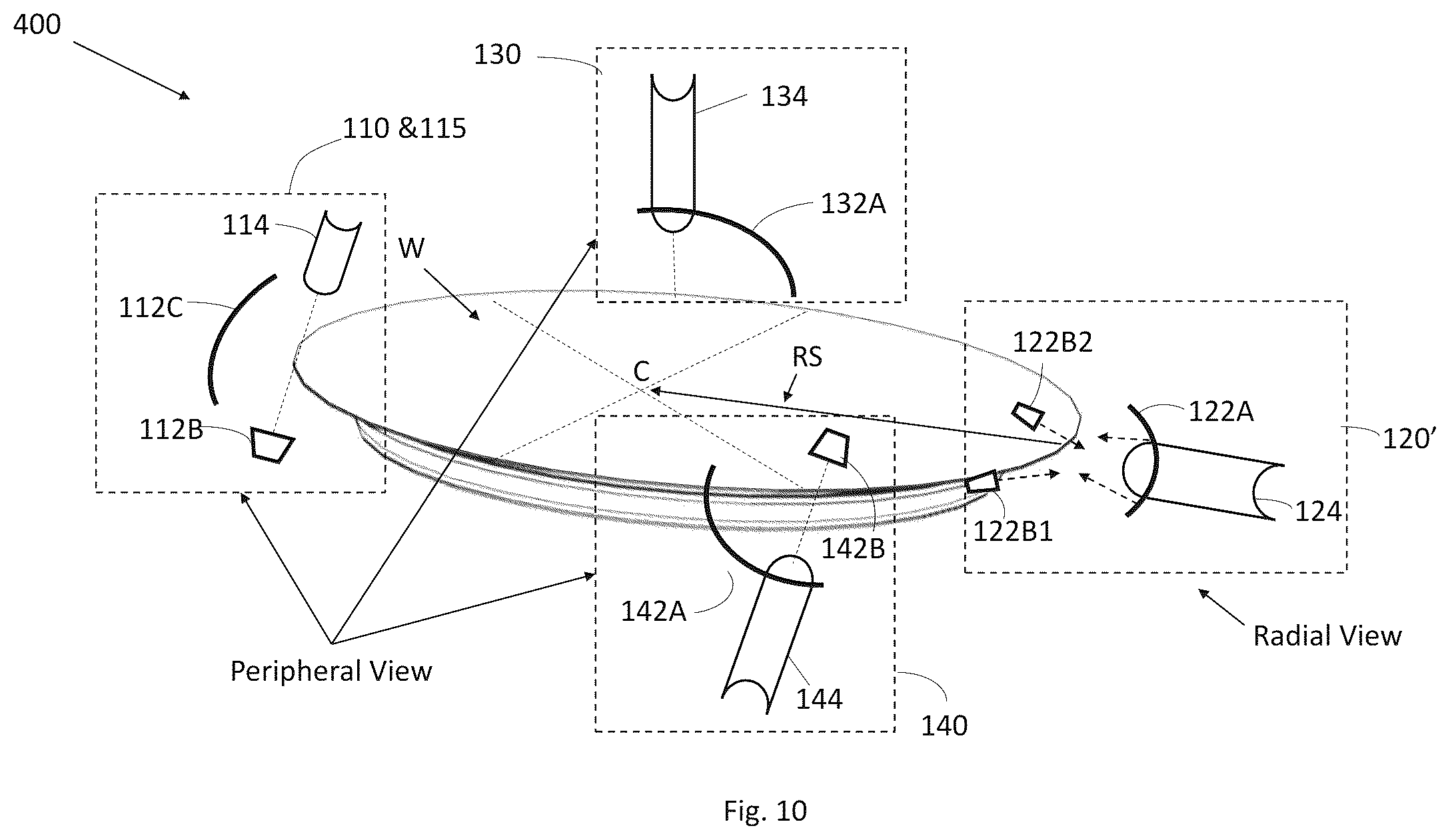 Patent US12315206 Figure 16 – Inspection system for edge and bevel inspection of semiconductor structures