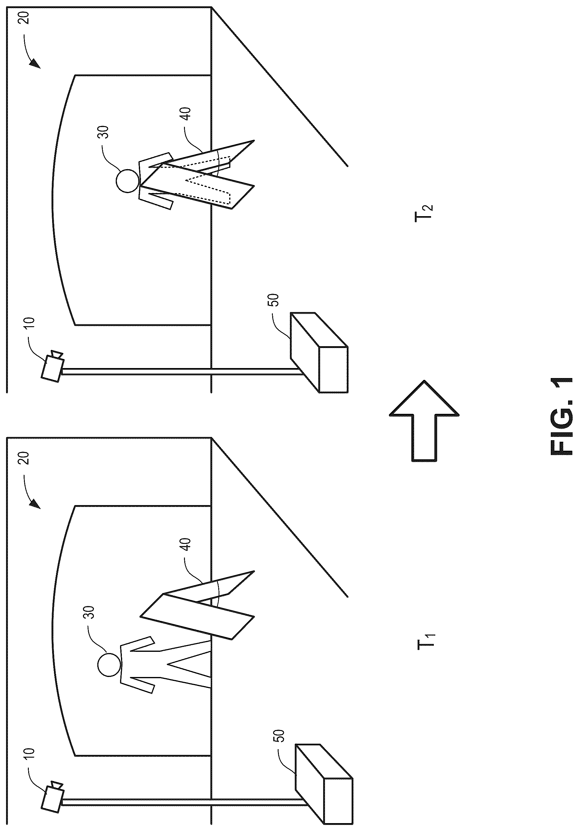 Patent US12315212 Figure 1 – Real-time occlusion removal using synthetic pixel generation