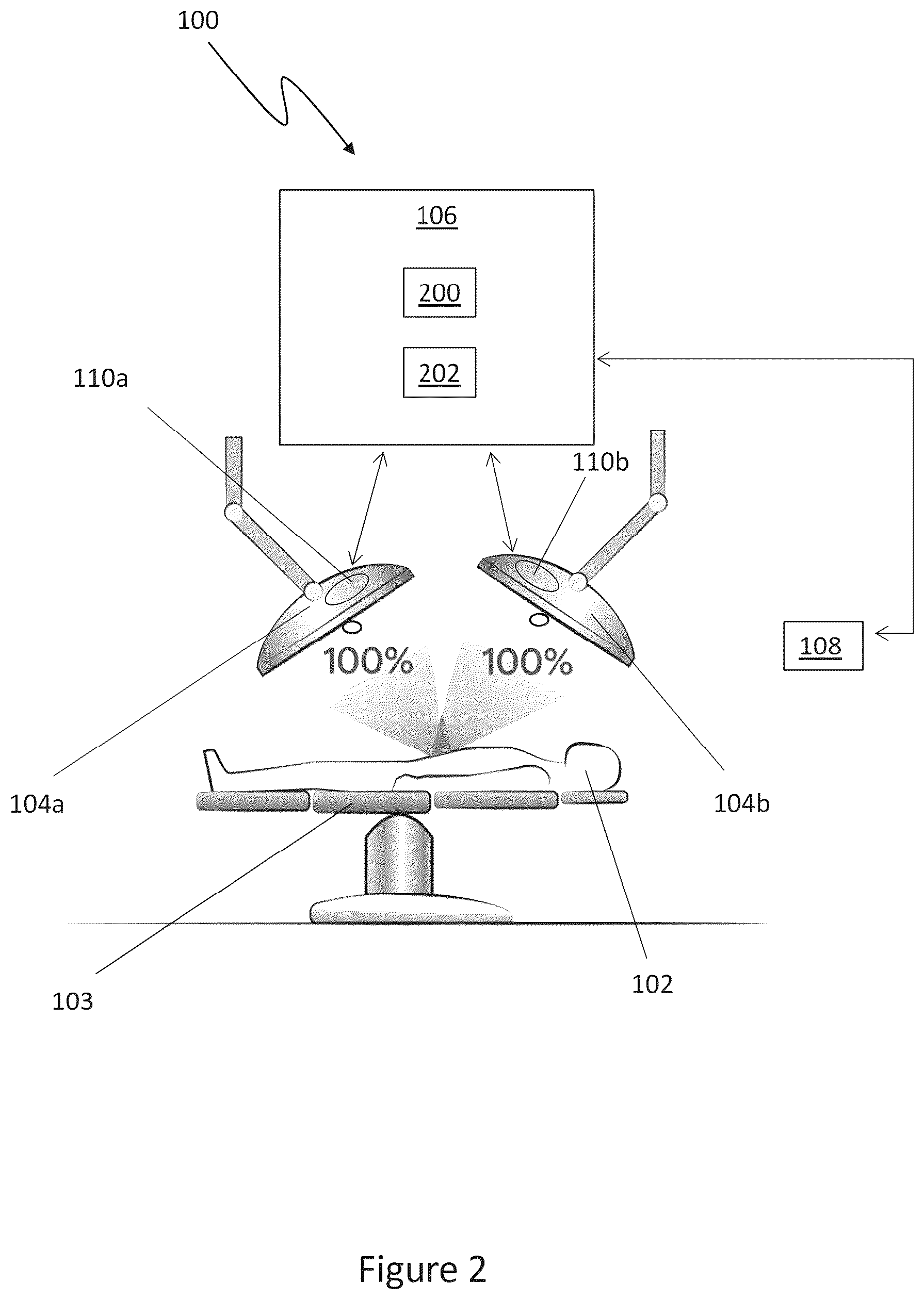 Patent US12315215 Figure 2 – Indication system for a surgical lighting apparatus