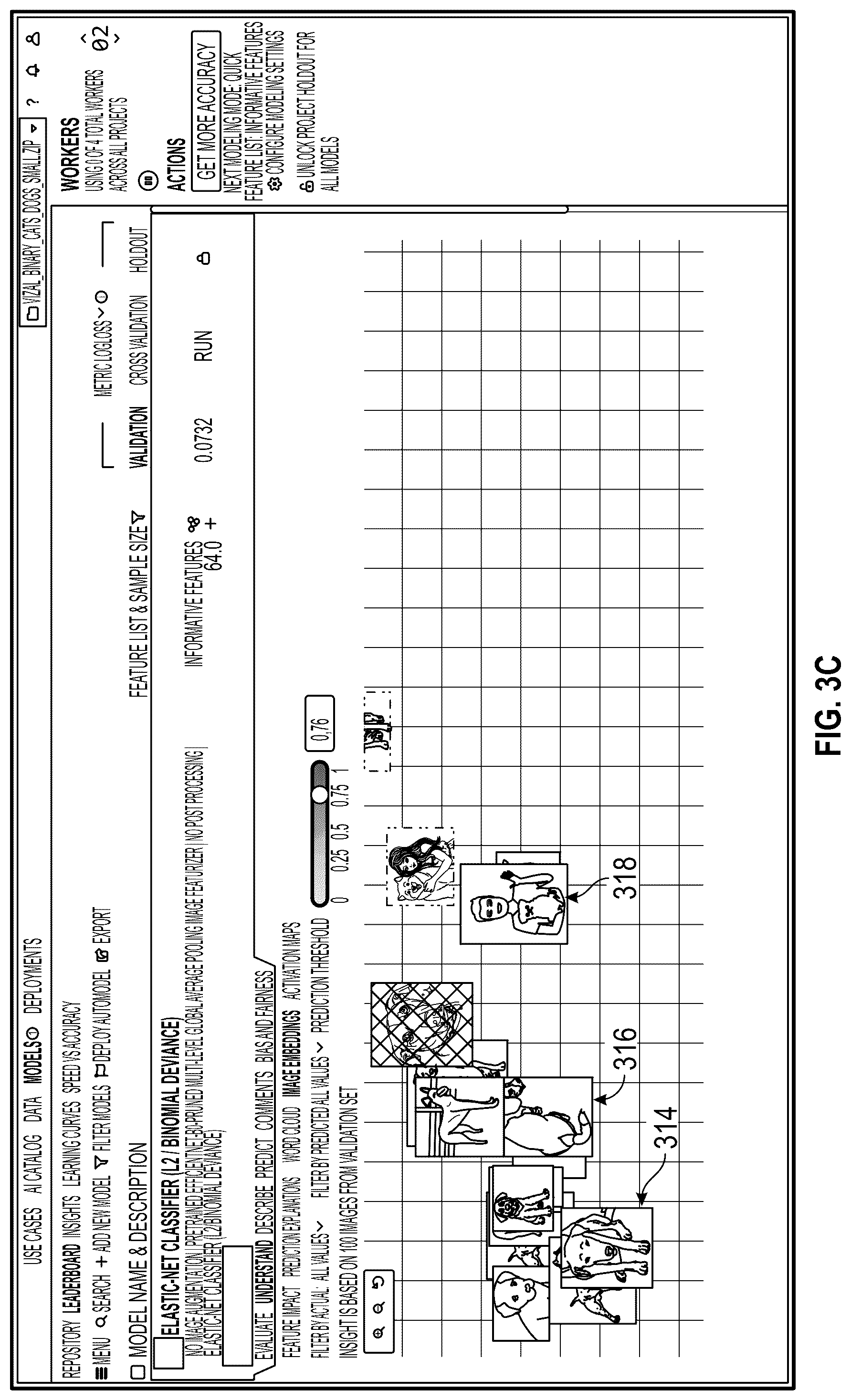 Patent US12315234 Figure 11 – Methods and systems for visual representation of model performance