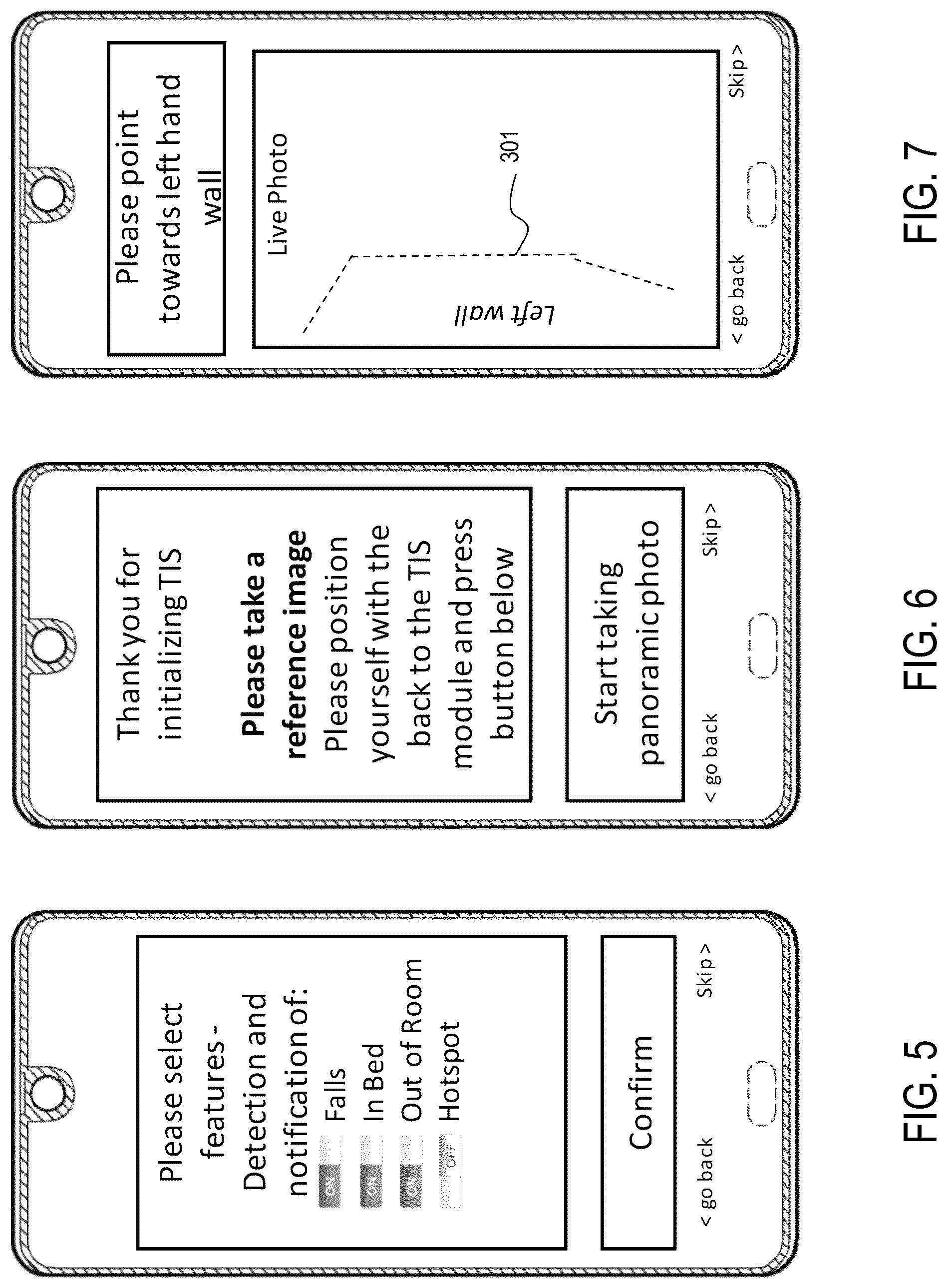 Patent US12315241 Figure 3 – User interfaces to configure a thermal imaging system