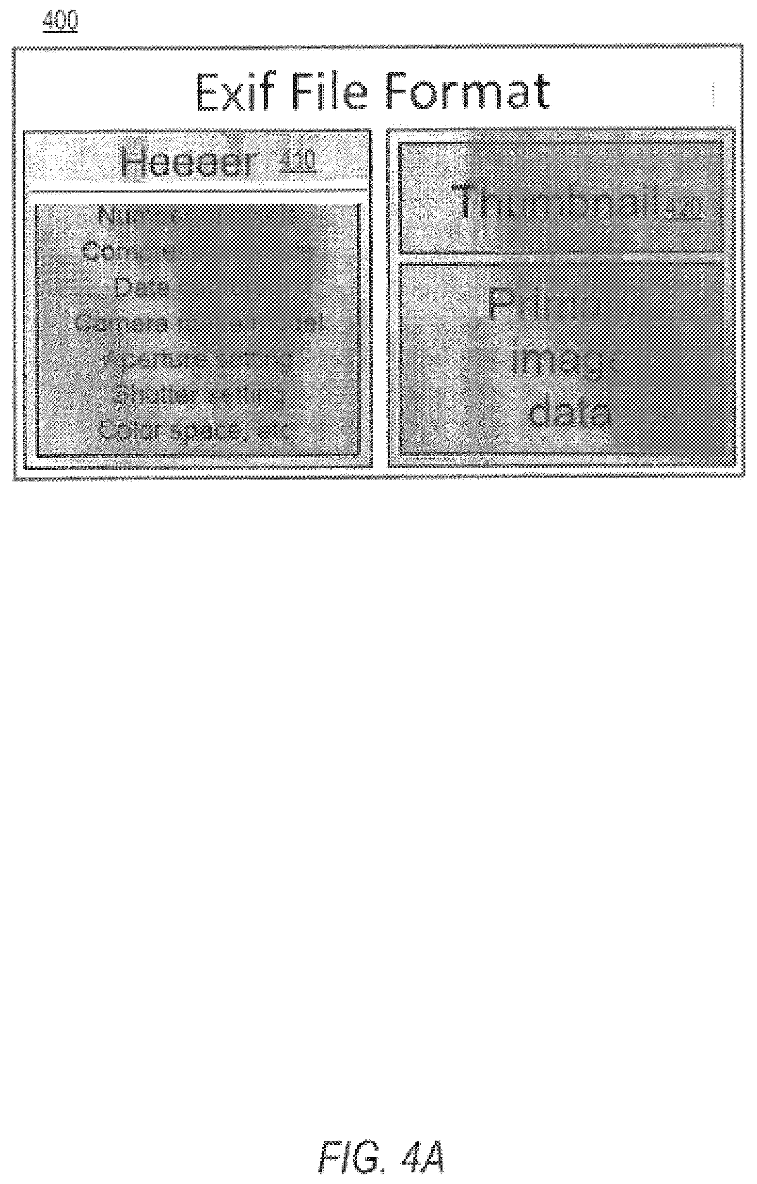 Patent US12315253 Figure 4 – Use of camera metadata for recommendations