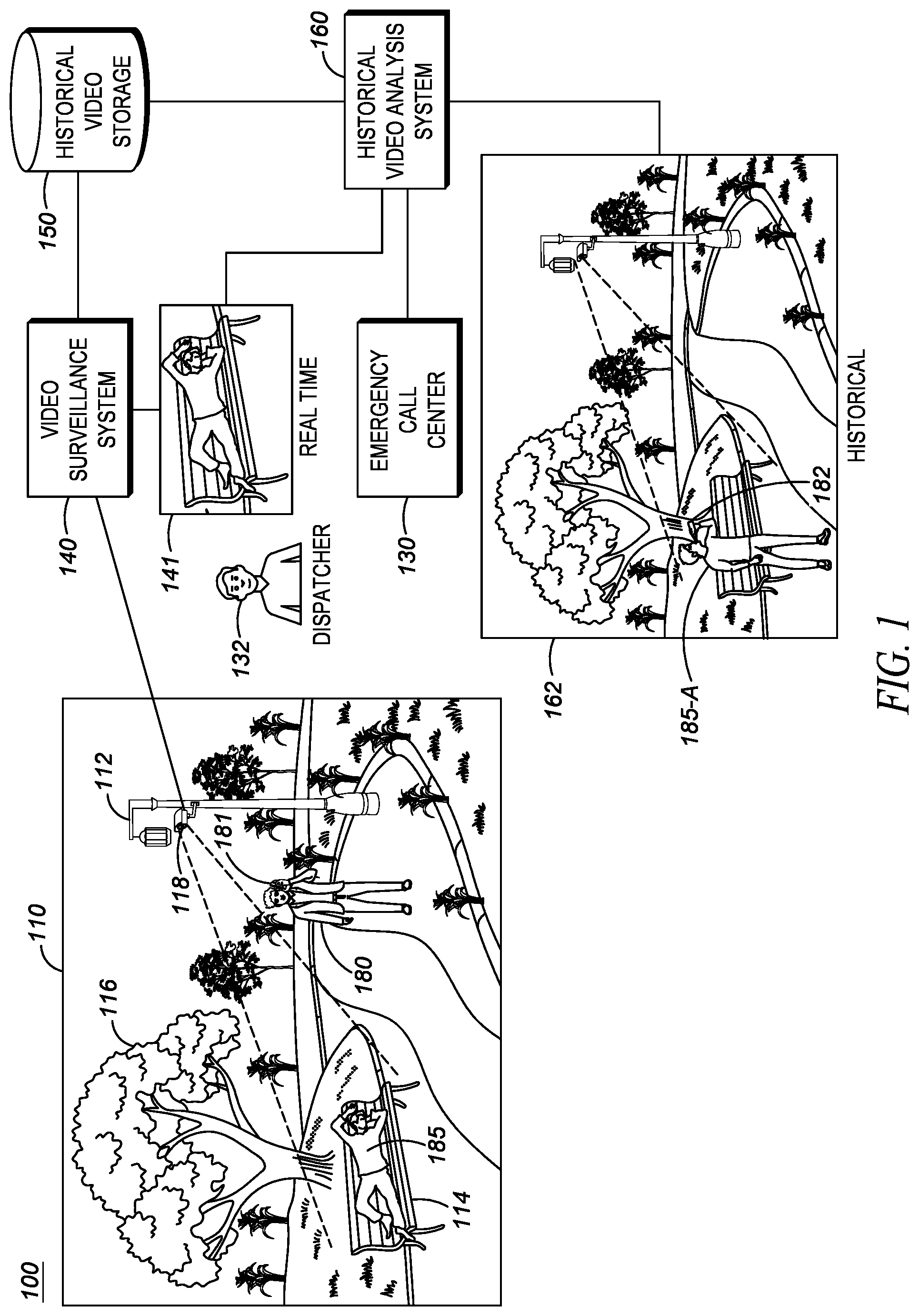 Patent US12315257 — System and method for identifying human interaction limitations based on historical information — Figure 1