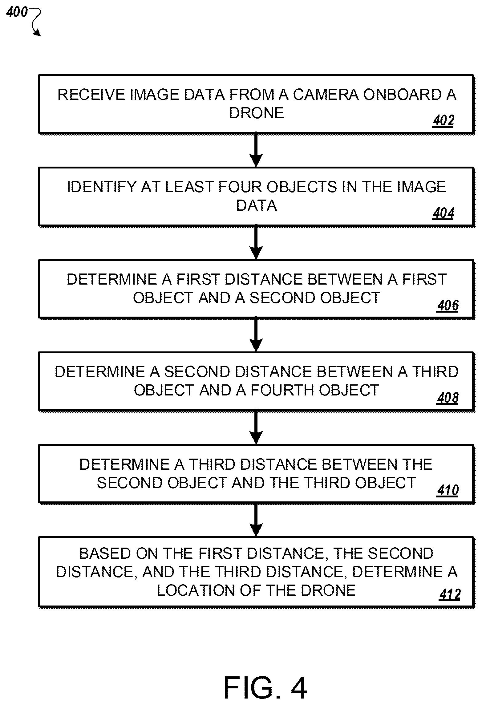 Patent US12315259 Figure 4 – Security camera drone base station detection