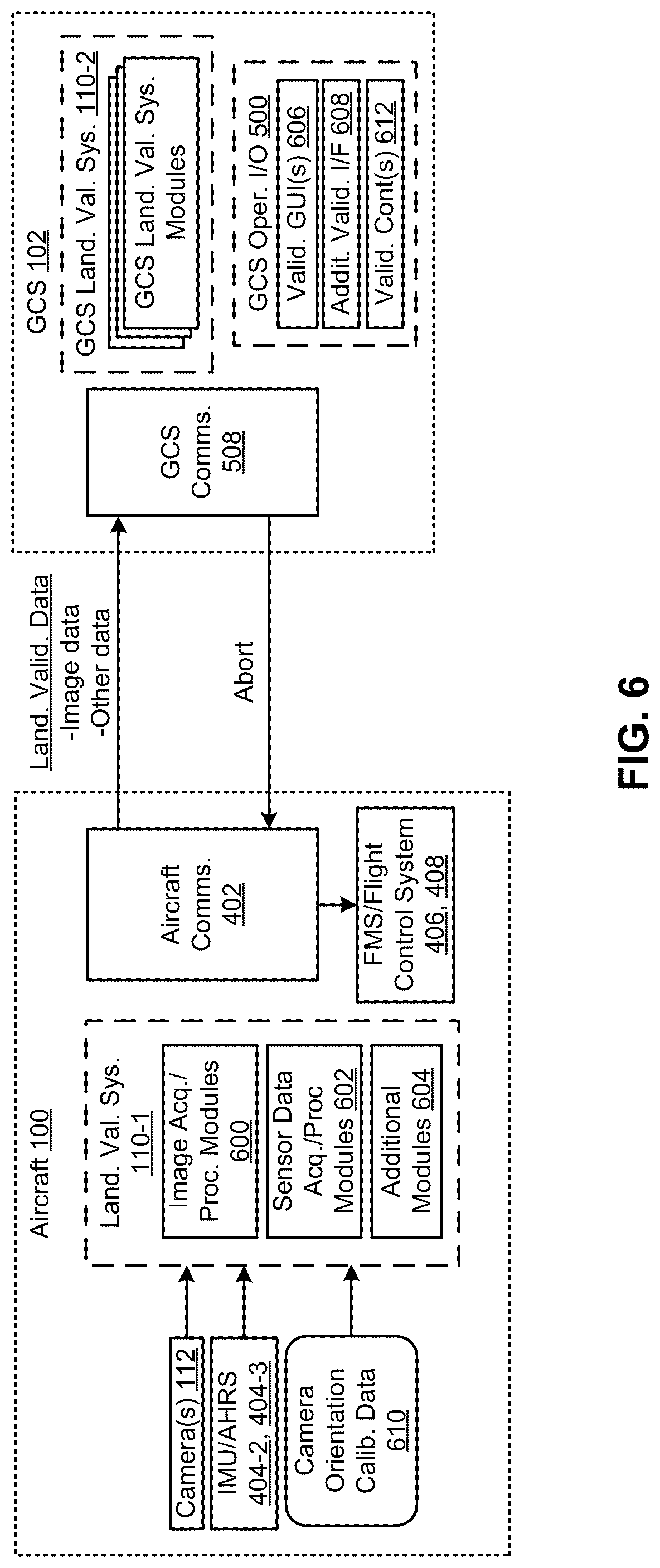 Patent US12315268 Figure 6 – Vision-based landing system