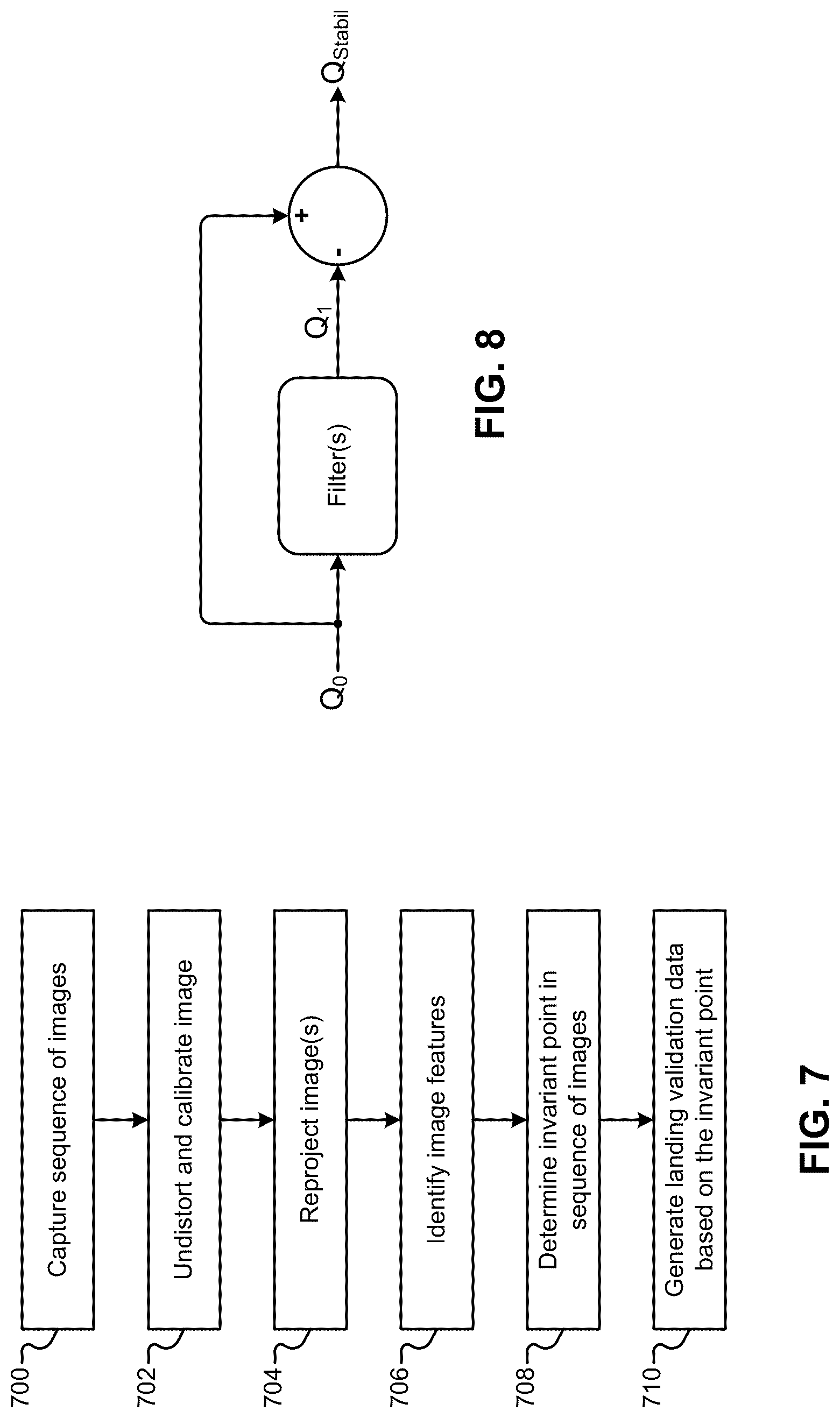 Patent US12315268 Figure 7 – Vision-based landing system