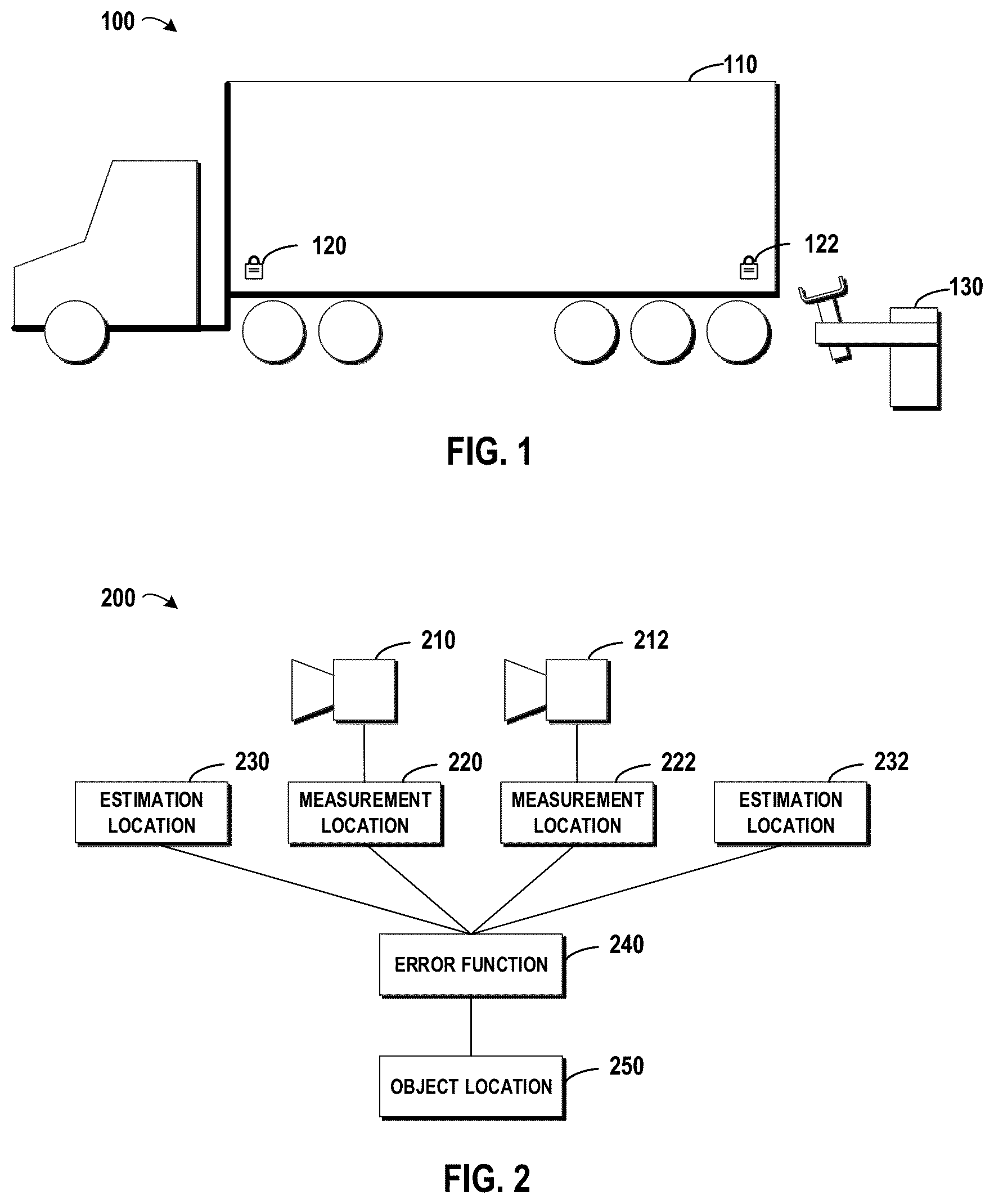 Patent US12315273 — Method and apparatus for determining object location — Figure 1