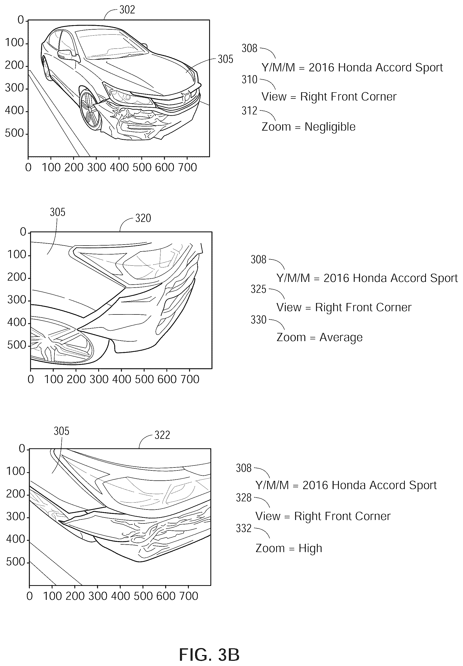 Patent US12315276 Figure 4 – Image processing systems for detecting types of damage to a vehicle