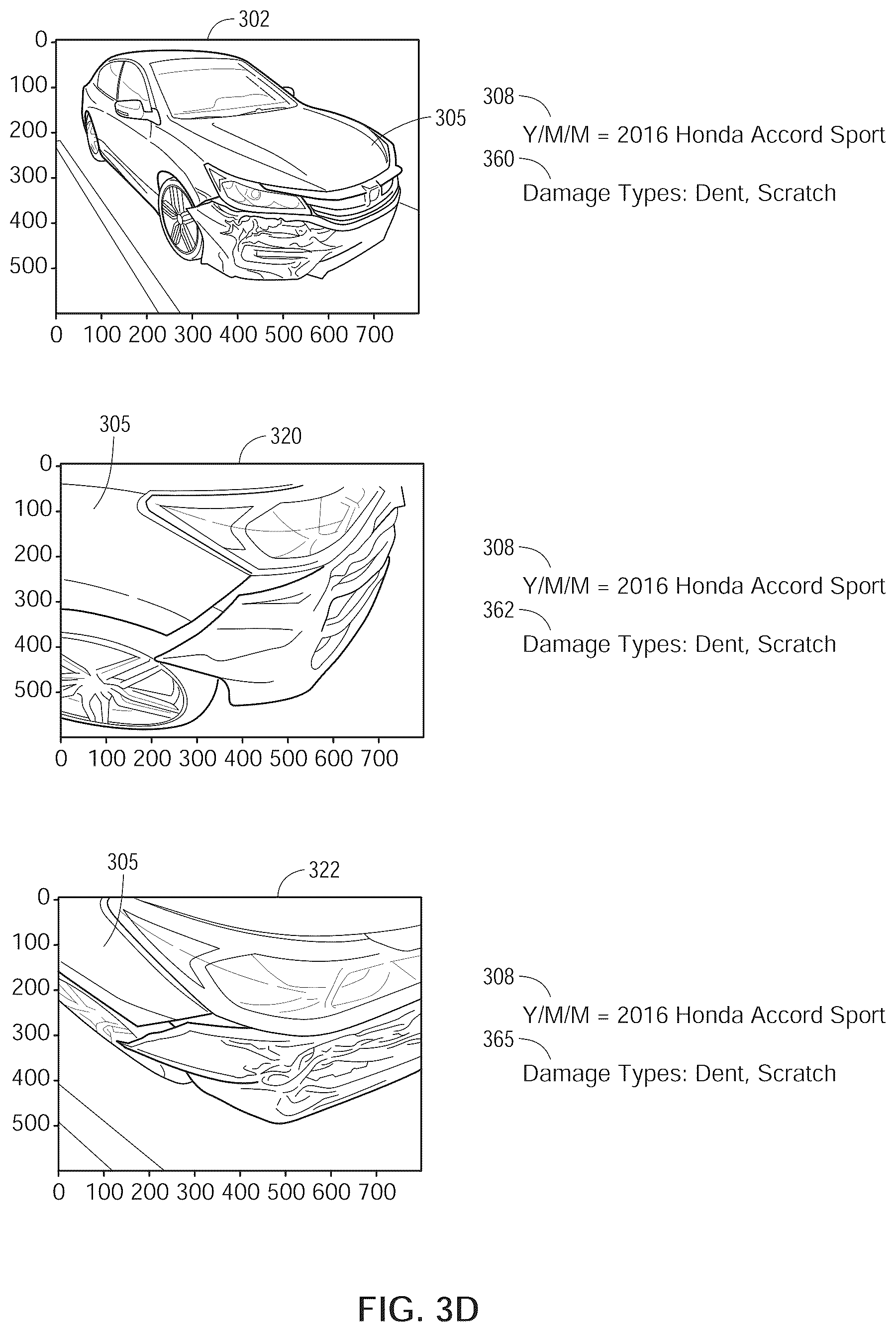 Patent US12315276 Figure 6 – Image processing systems for detecting types of damage to a vehicle