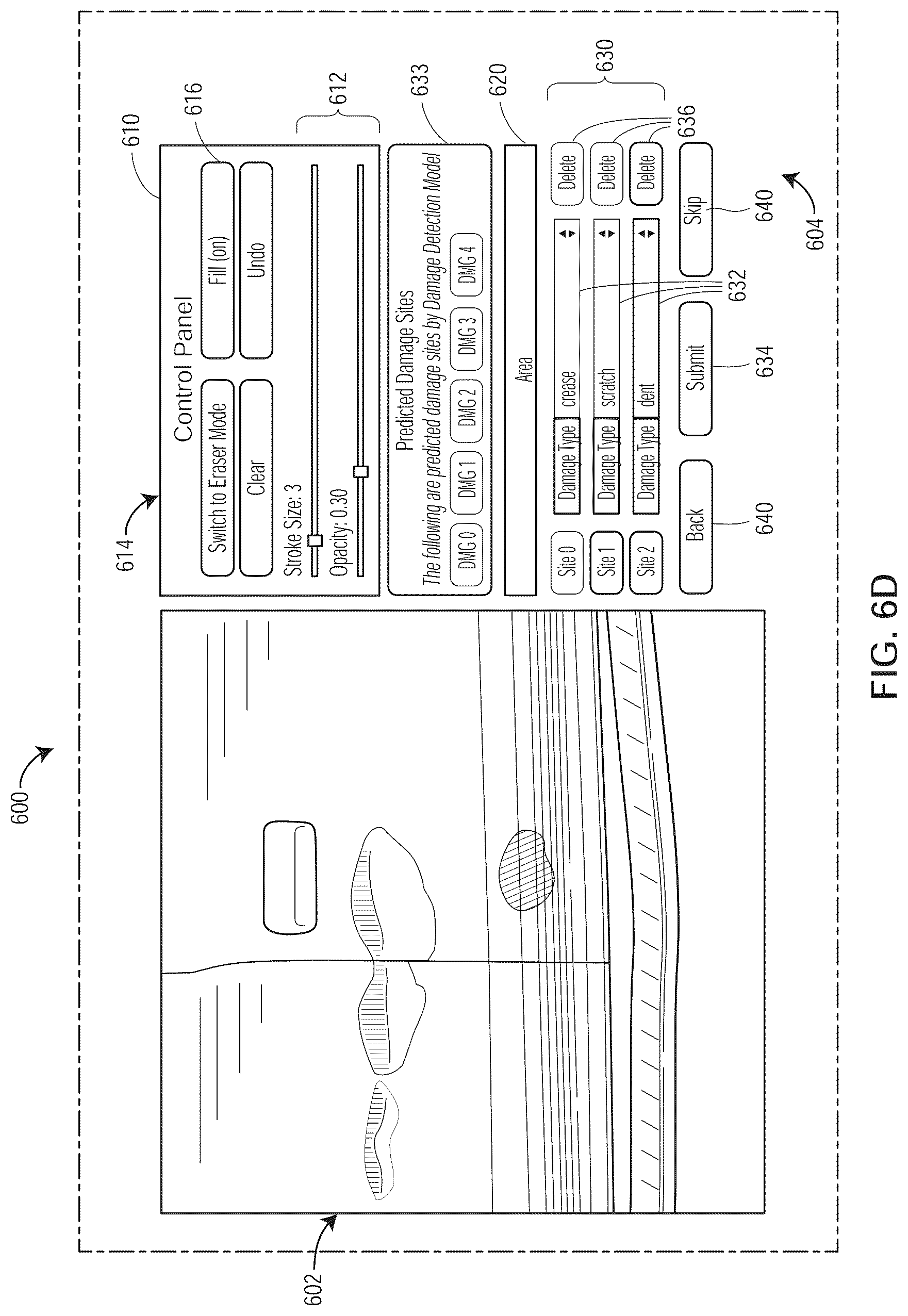 Patent US12315276 Figure 19 – Image processing systems for detecting types of damage to a vehicle