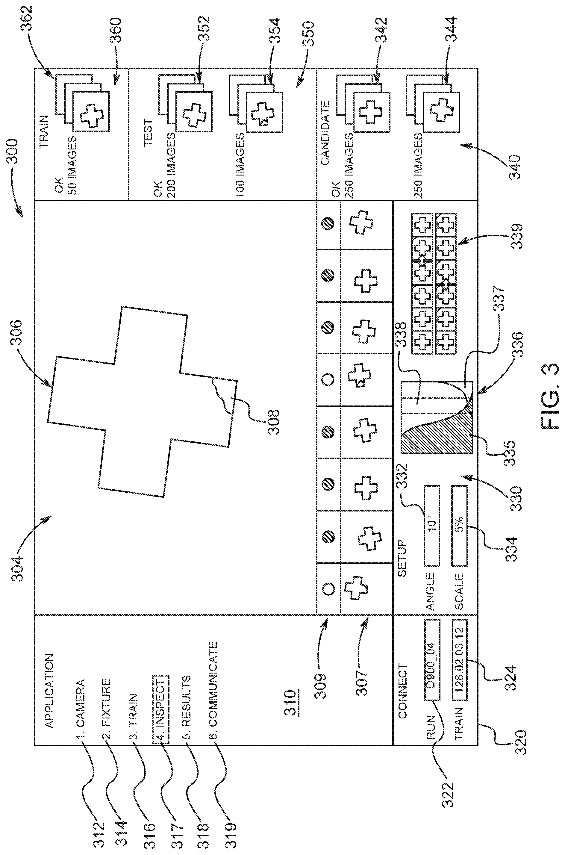 Patent US12315277 Figure 3 – System and method for applying deep learning tools to machine vision and interface for the same