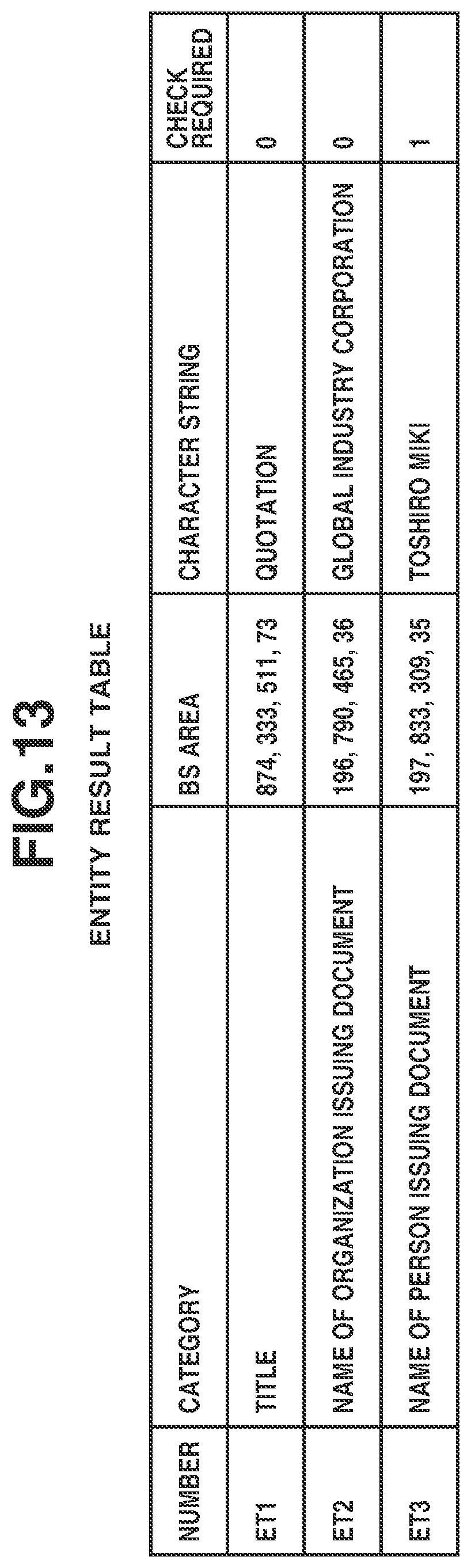 Patent US12315279 Figure 13 – Image processing apparatus, non-transitory storage medium, and image processing method