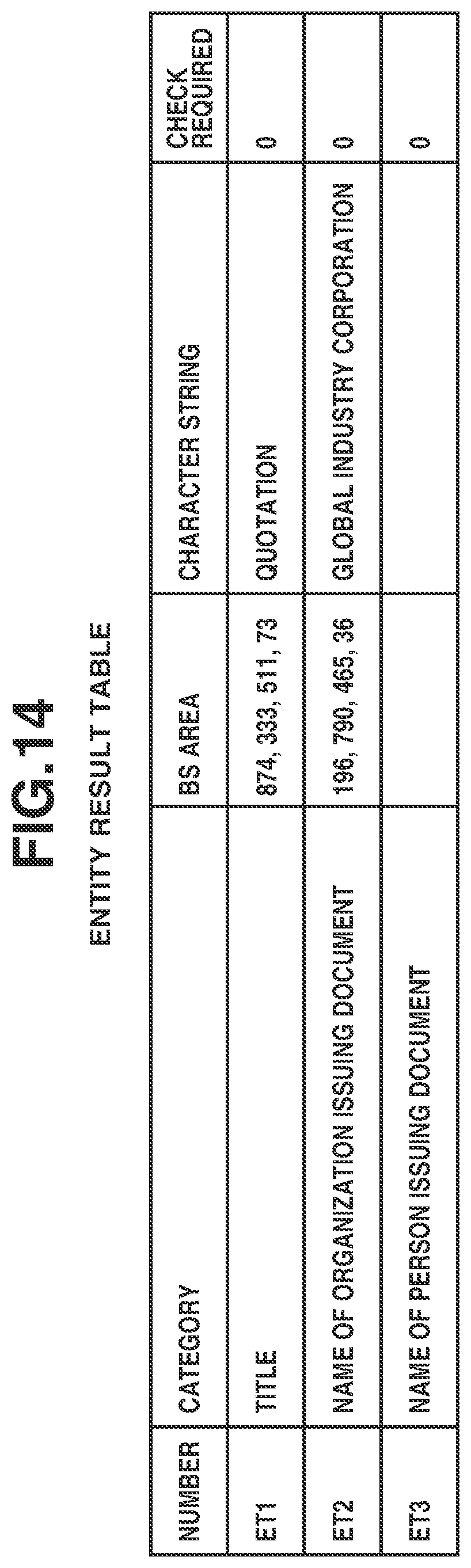 Patent US12315279 Figure 14 – Image processing apparatus, non-transitory storage medium, and image processing method