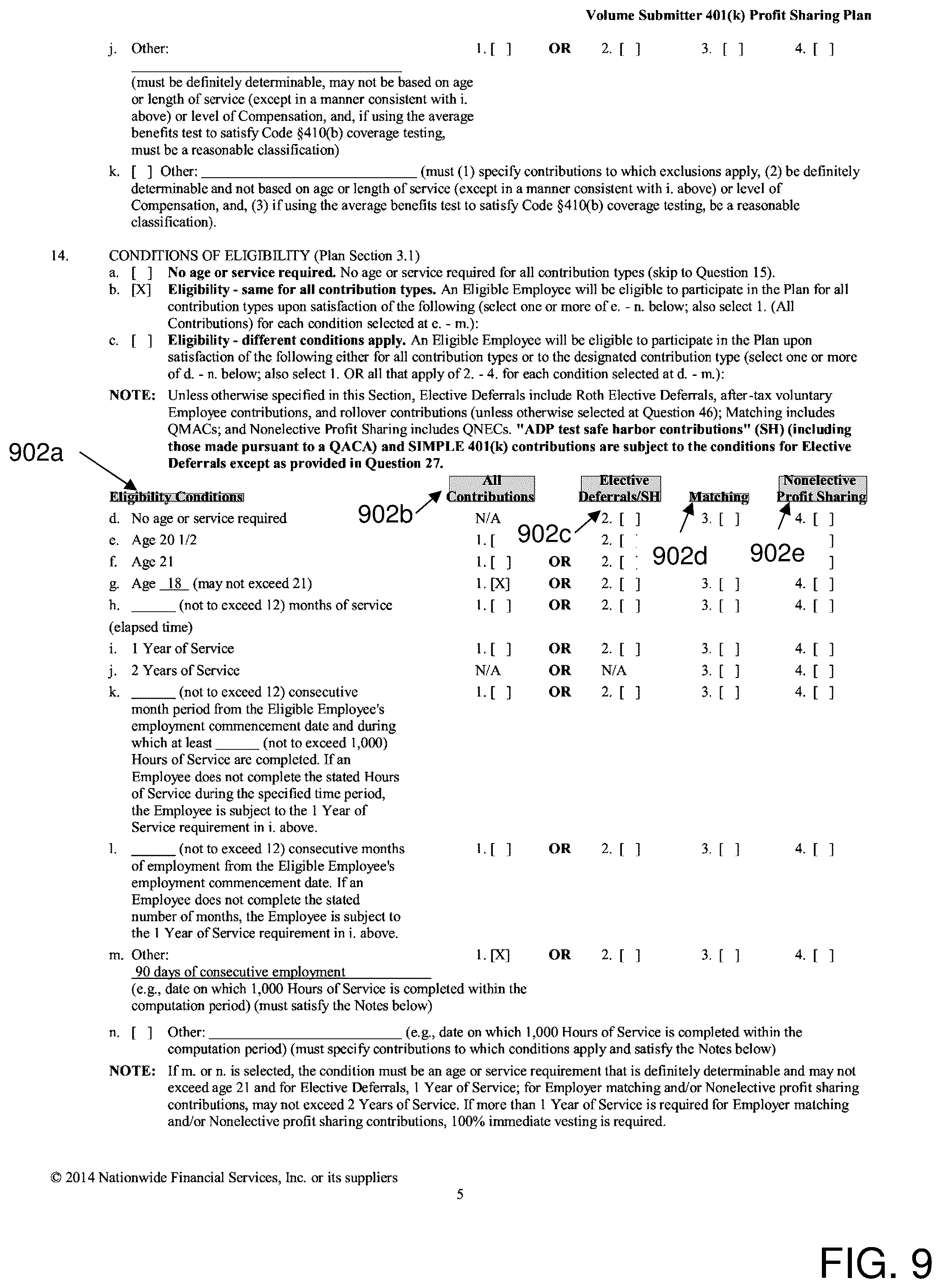 Patent US12315280 Figure 9 – Systems and methods for detection and extraction of borderless checkbox tables