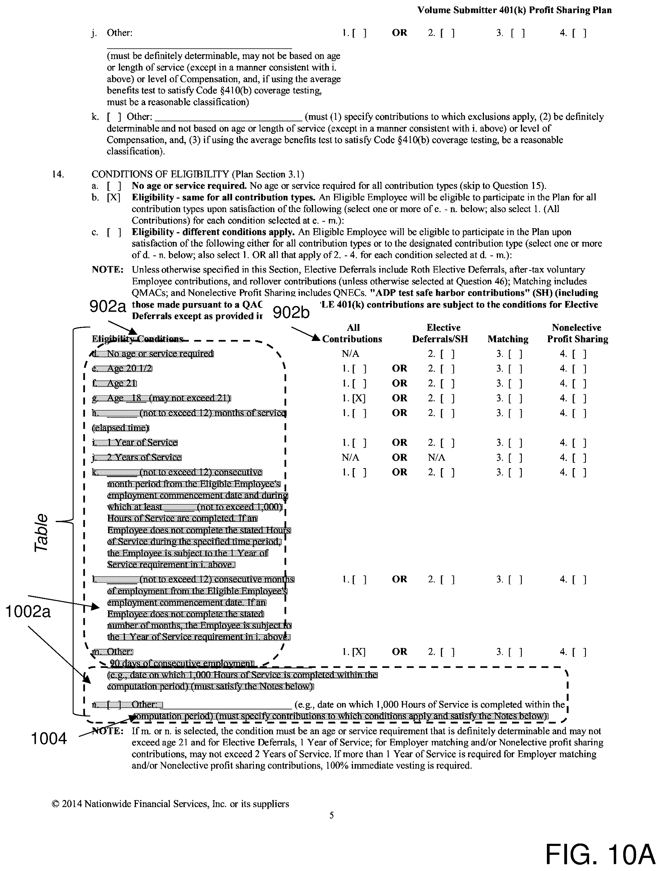 Patent US12315280 Figure 10 – Systems and methods for detection and extraction of borderless checkbox tables