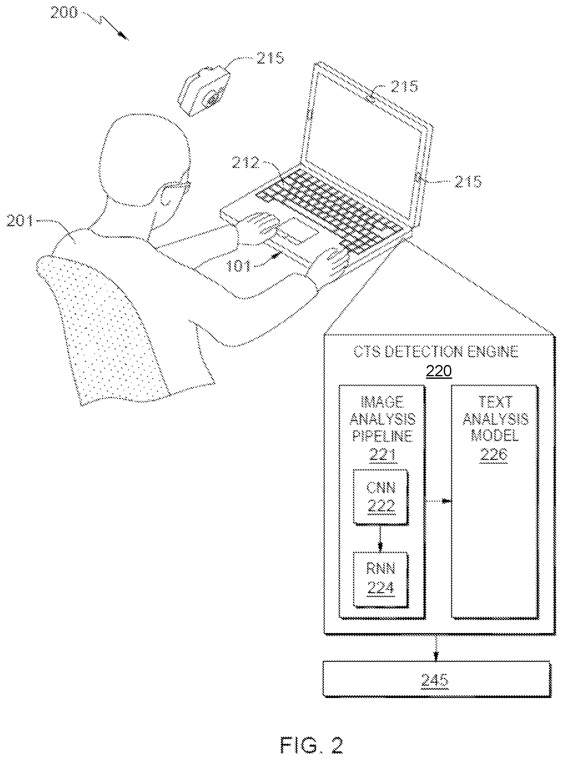 Patent US12315284 Figure 2 – Preventing carpal tunnel syndrome