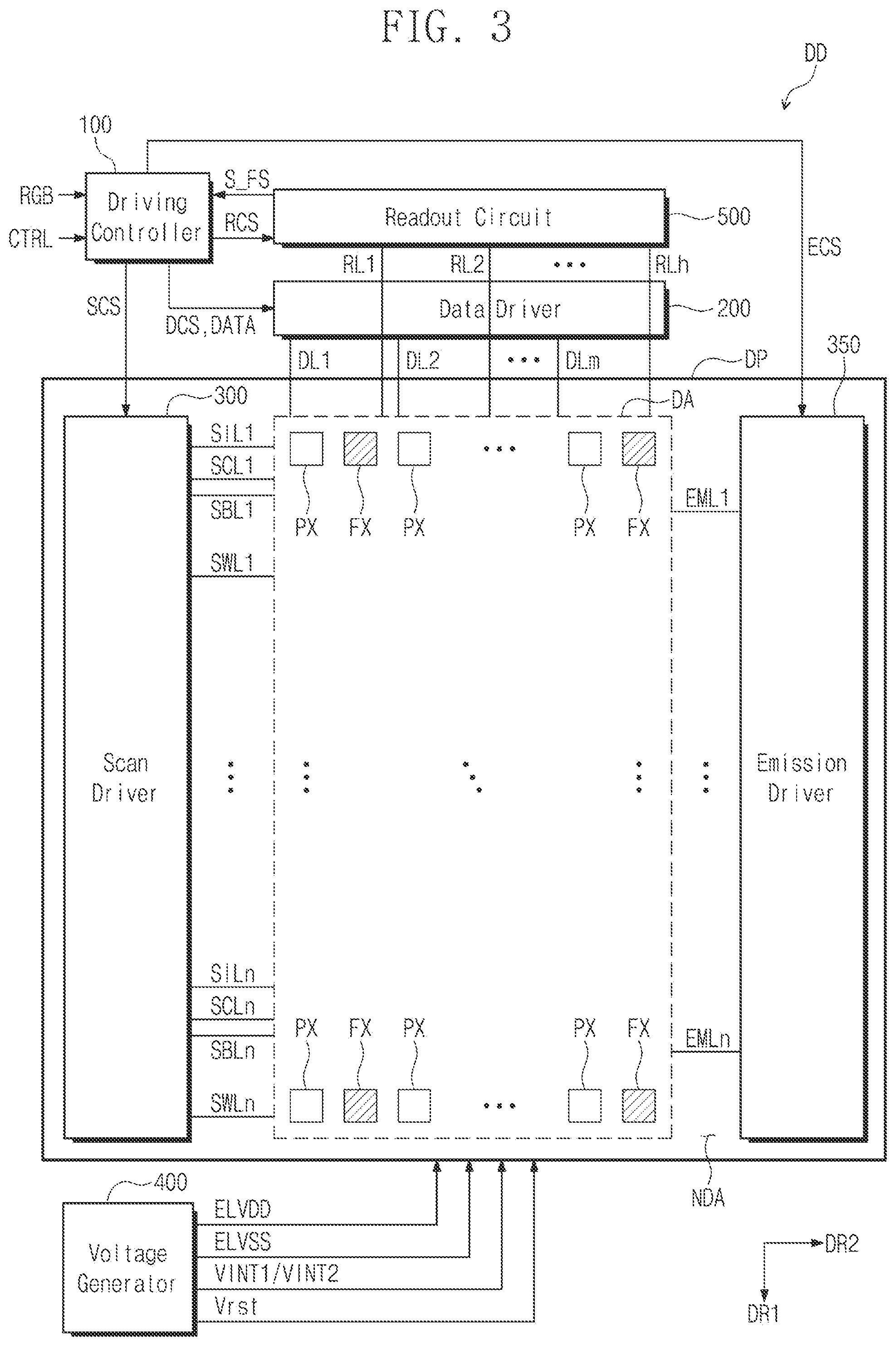 Patent US12315285 Figure 2 – Display device
