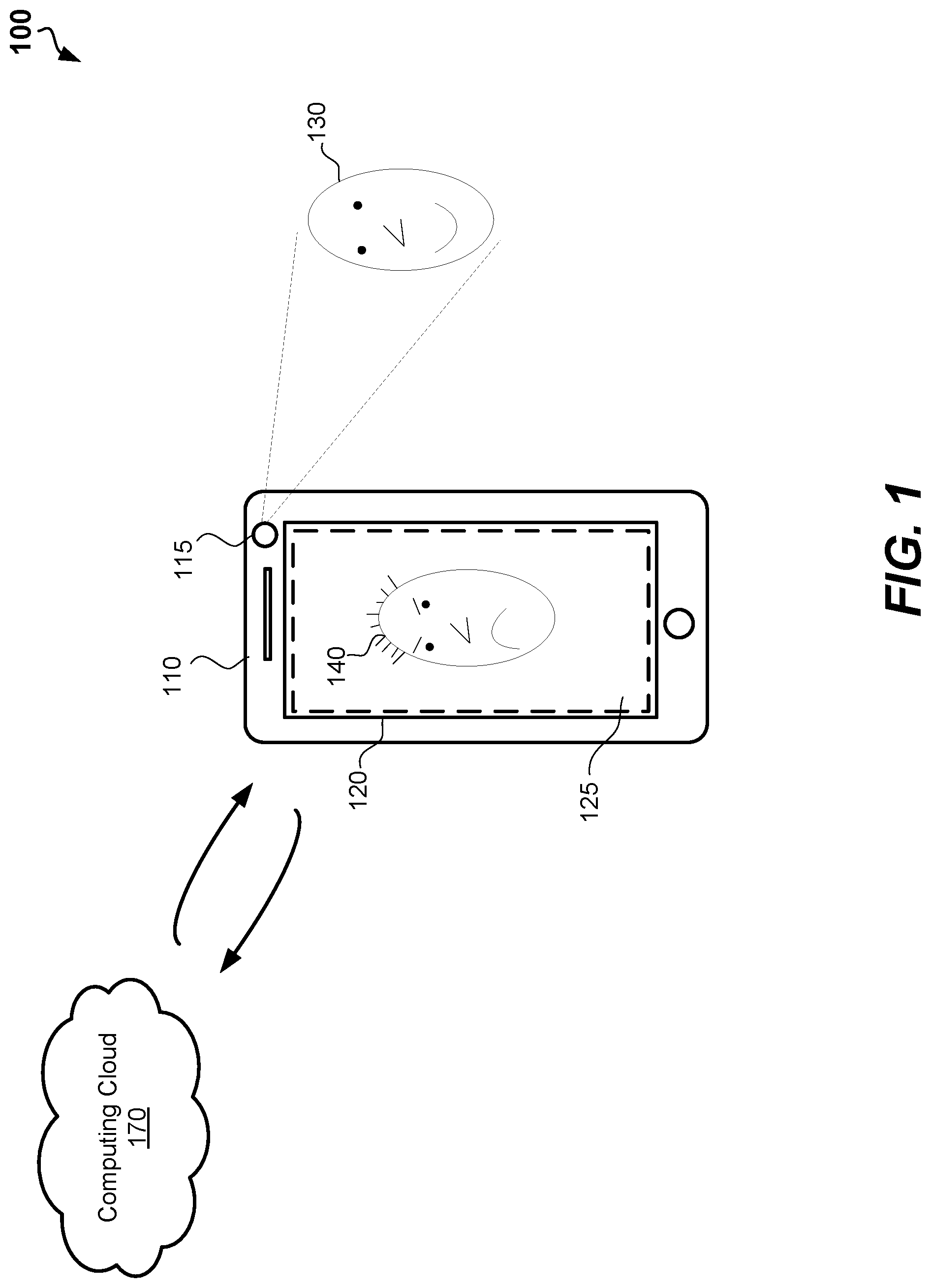 Patent US12315291 Figure 1 – Face reenactment