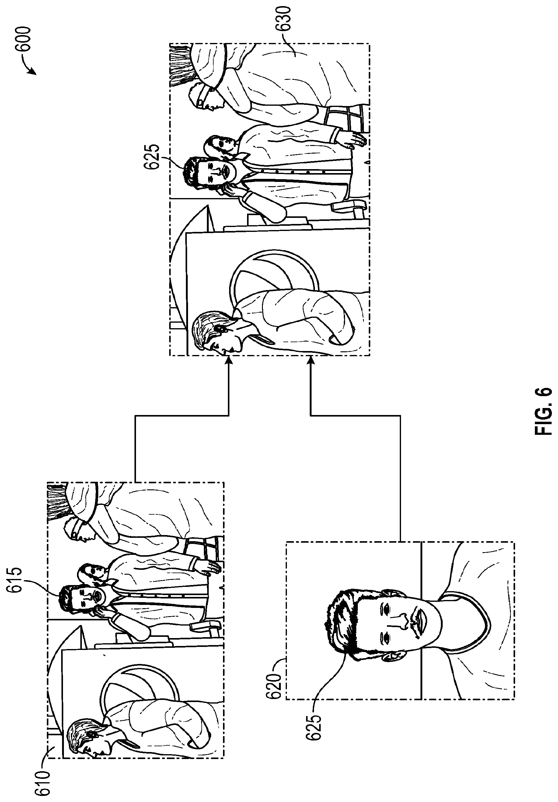 Patent US12315291 Figure 6 – Face reenactment