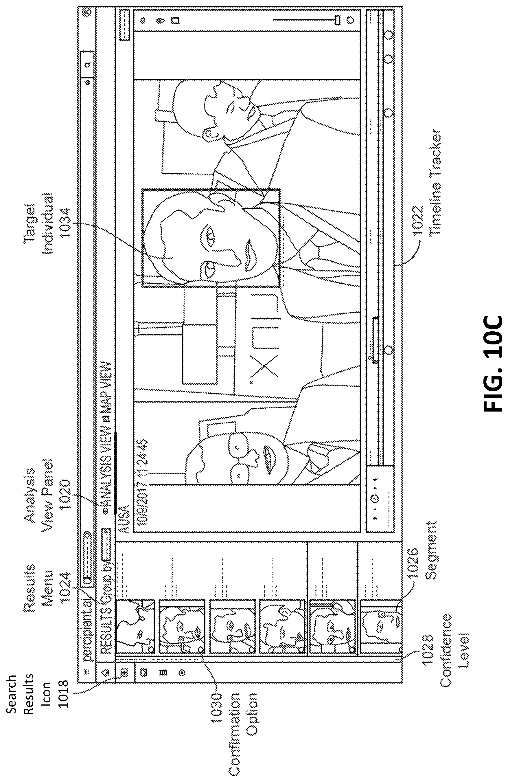 Patent US12315292 Figure 13 – Identification of individuals in a digital file using media analysis techniques
