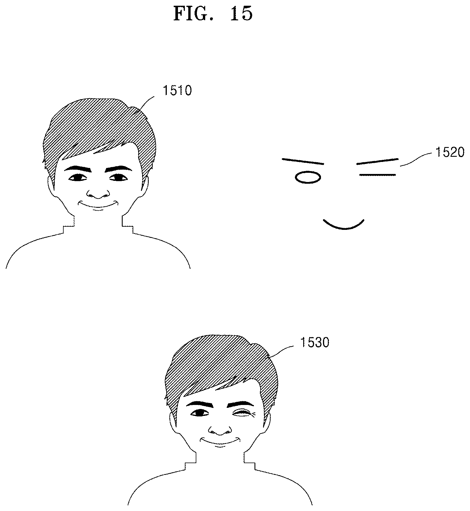 Patent US12315293 Figure 15 – Method and apparatus for generating reenacted image