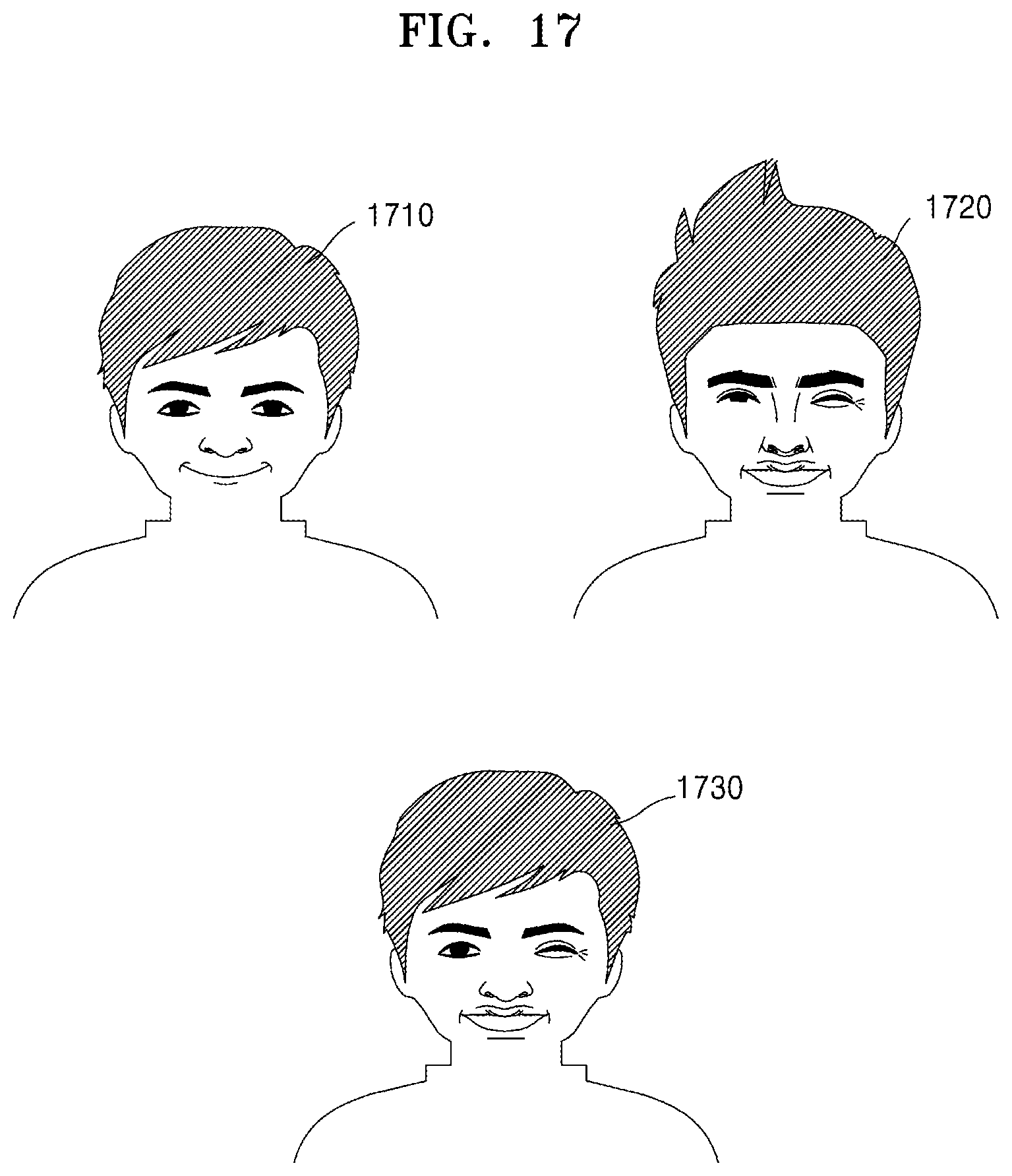 Patent US12315293 Figure 17 – Method and apparatus for generating reenacted image