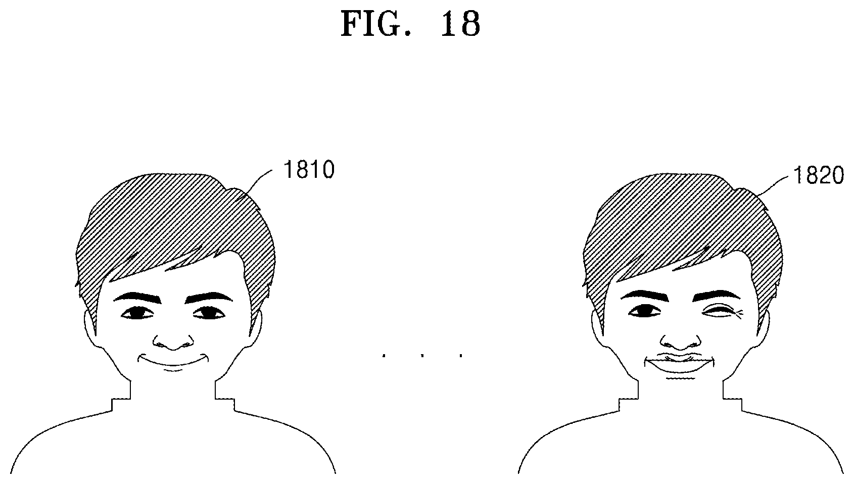 Patent US12315293 Figure 18 – Method and apparatus for generating reenacted image