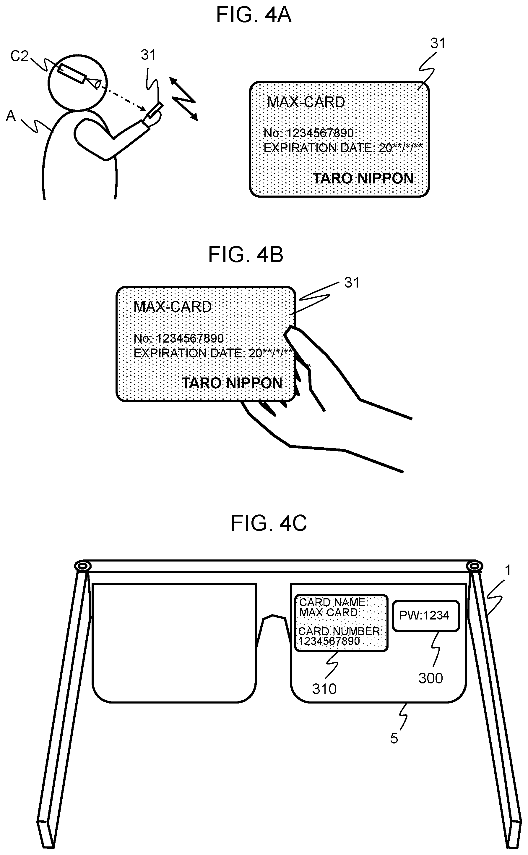 Patent US12315297 Figure 4 – Personal information display device and processing method therefor