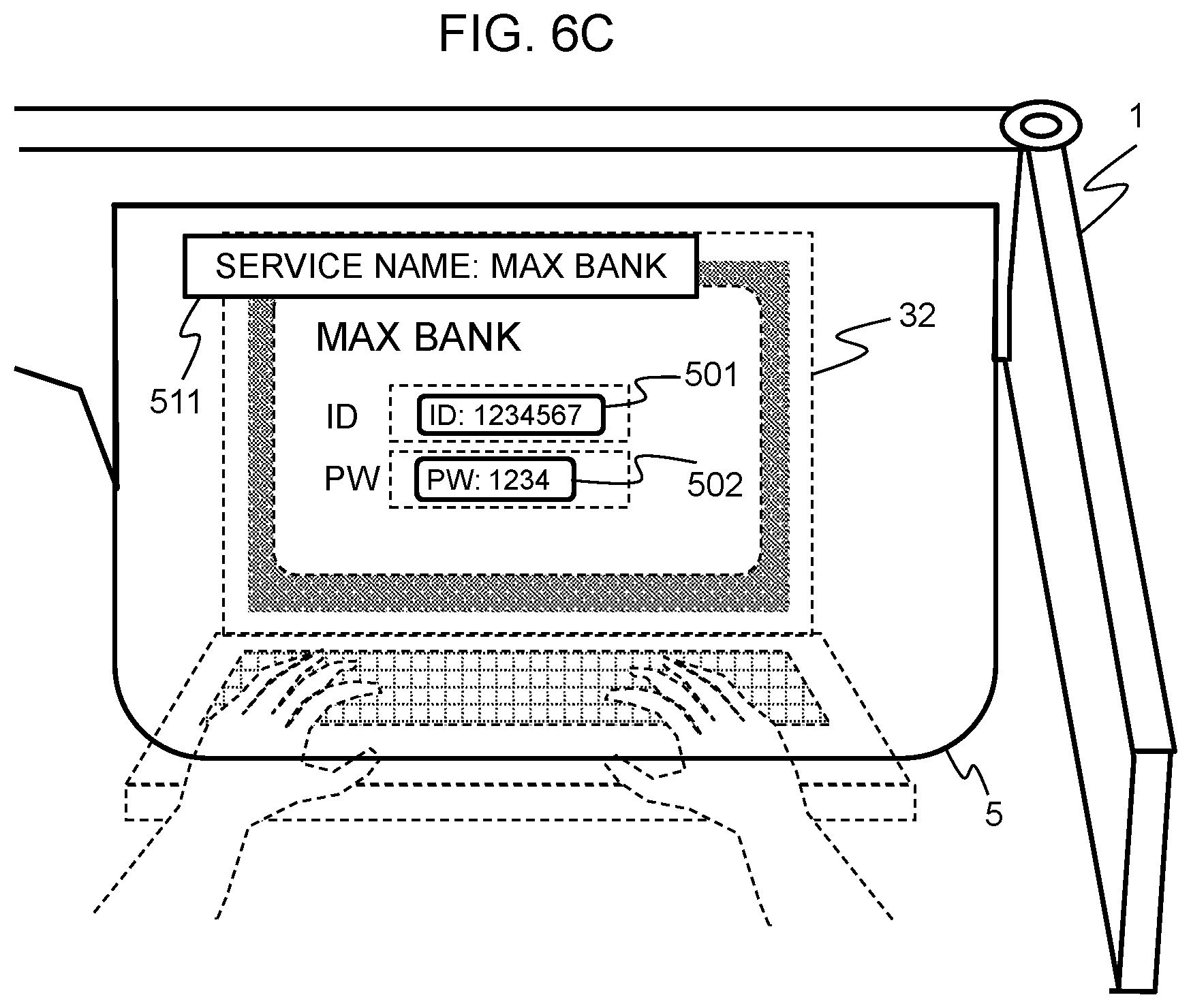 Patent US12315297 Figure 8 – Personal information display device and processing method therefor