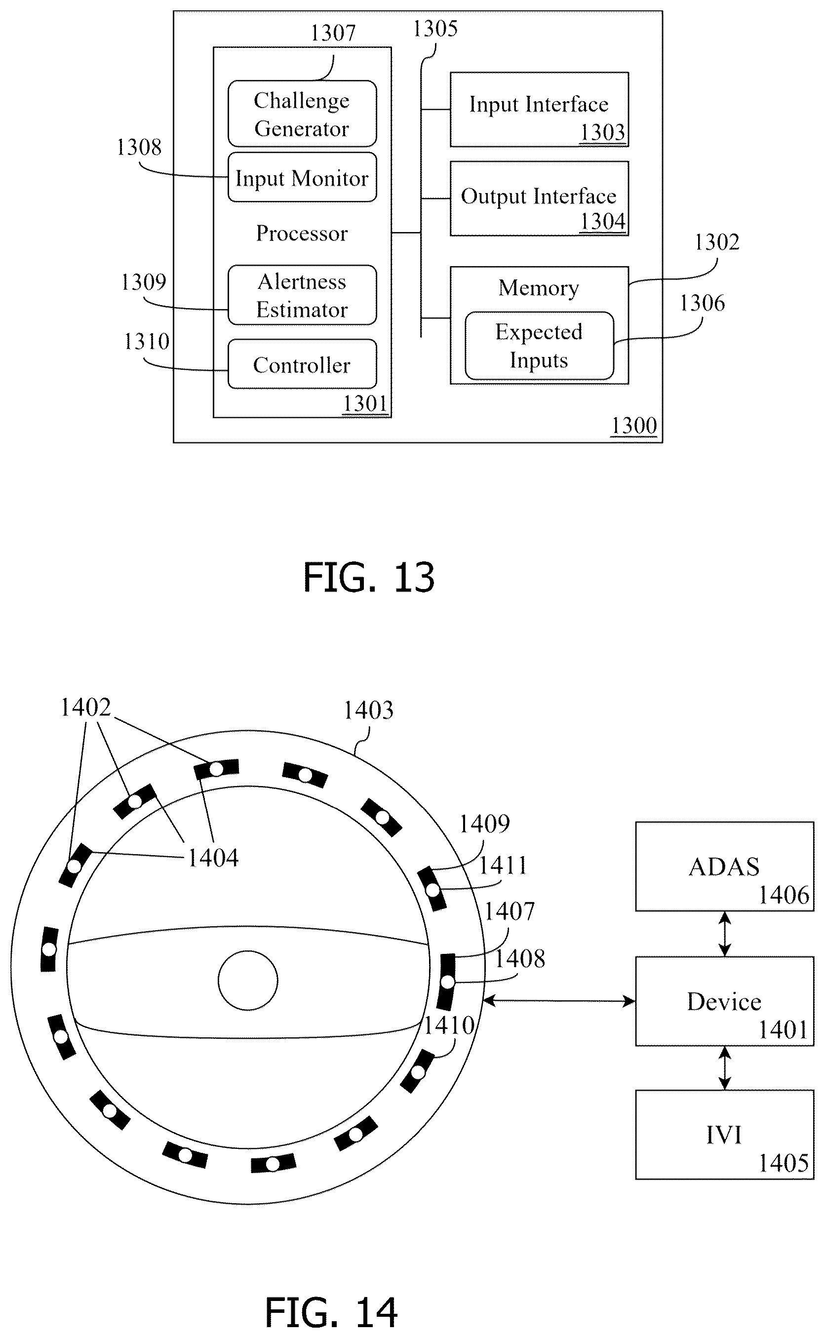 Patent US12315302 Figure 12 – Methods and devices for an occupant of a vehicle