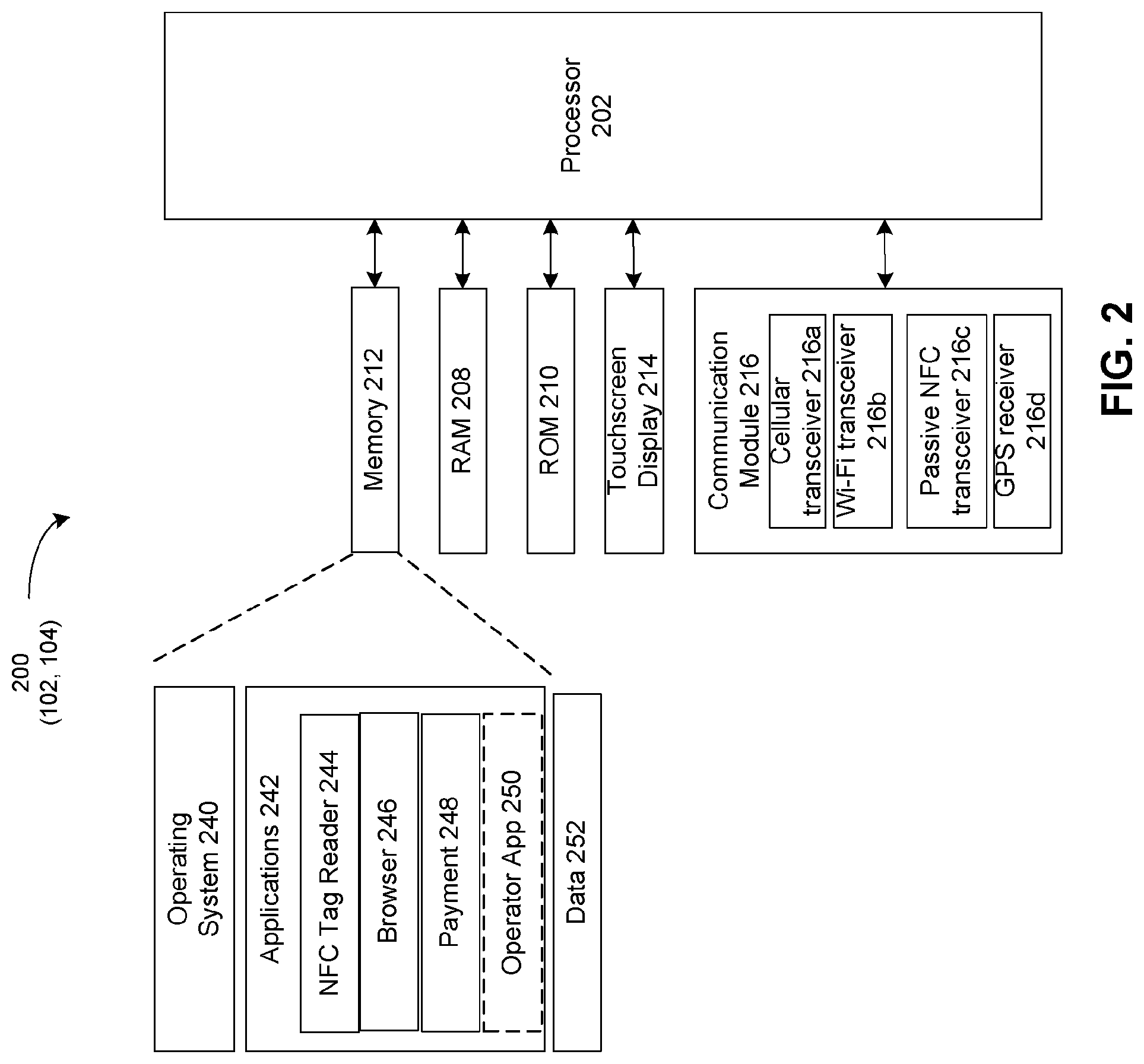 Patent US12315304 Figure 2 – System and method for a parking system