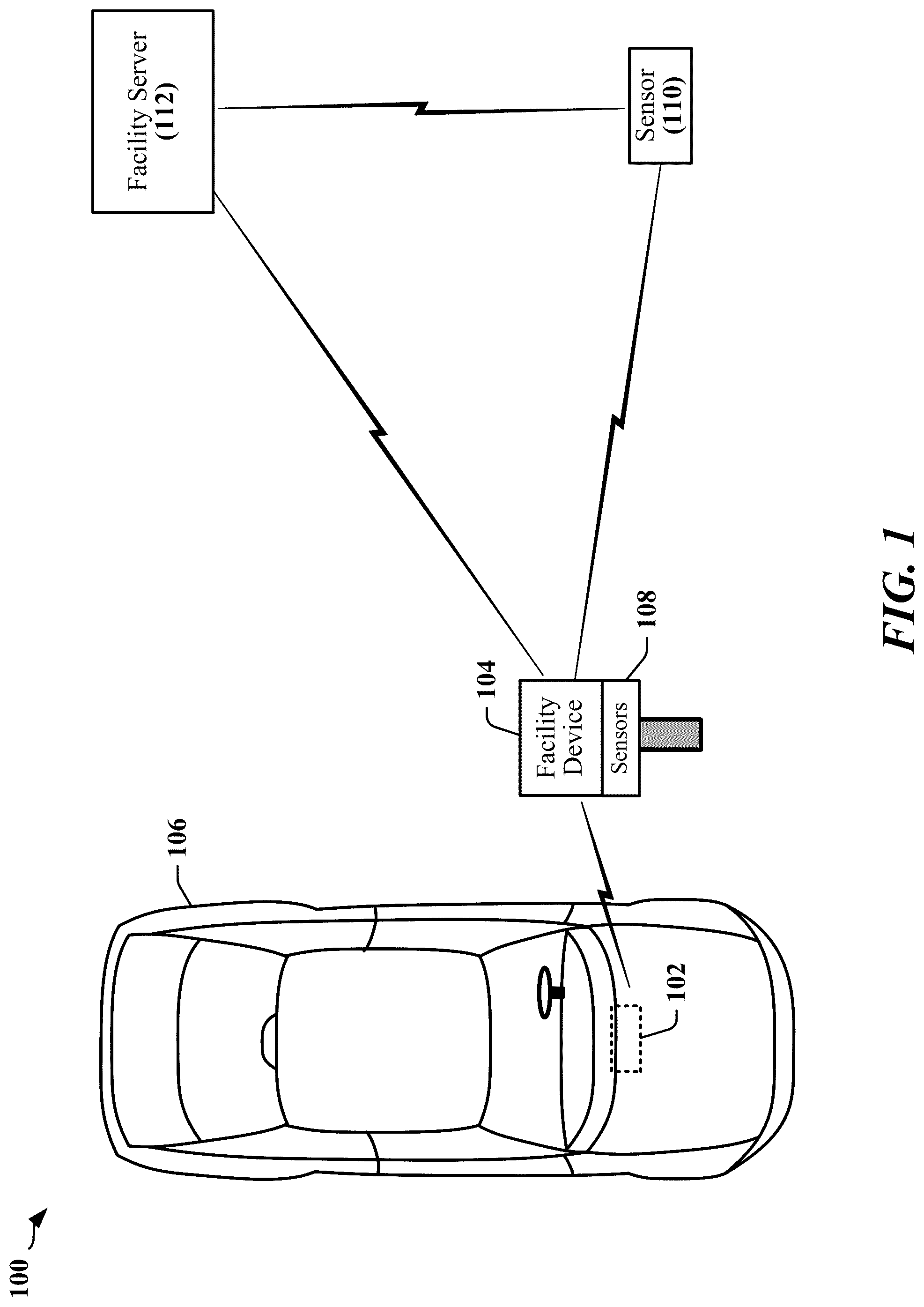 Patent US12315306 Figure 1 – Parking payment transactions