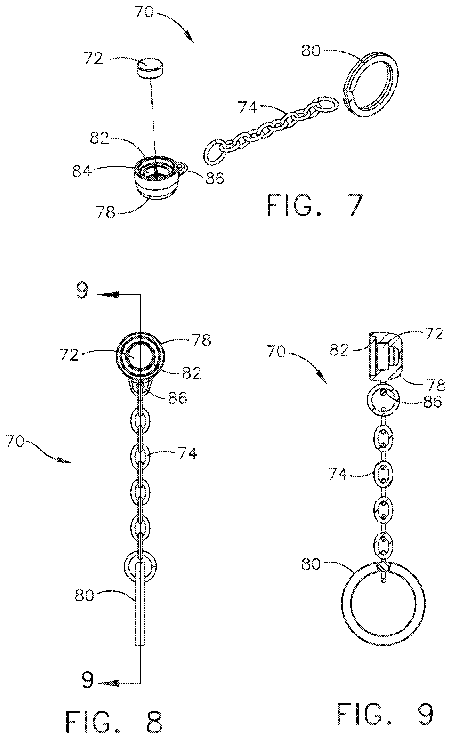 Patent US12315318 Figure 5 – Electronic lockbox with sensor and removable magnetic key fob