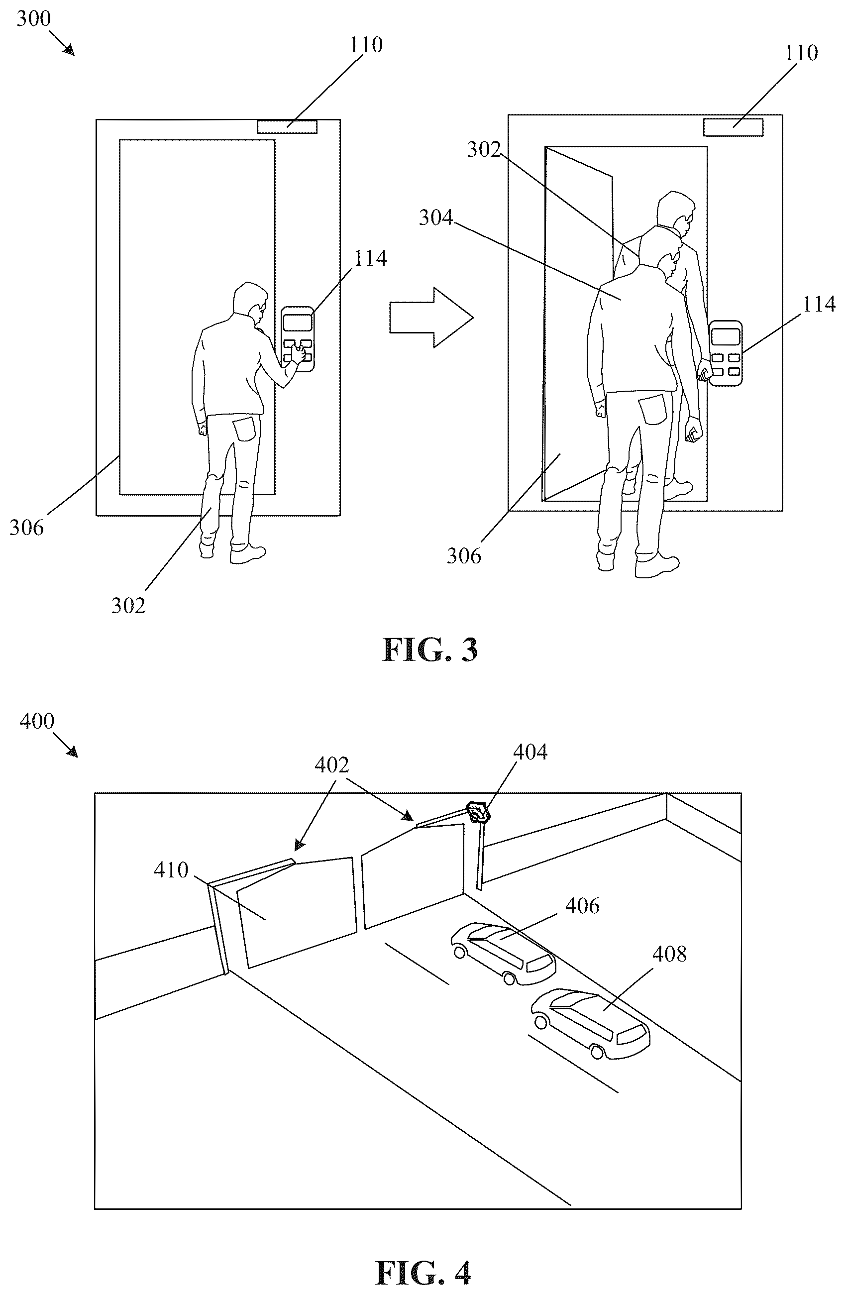 Patent US12315319 Figure 3 – Tailgating detection using multimodal entry data