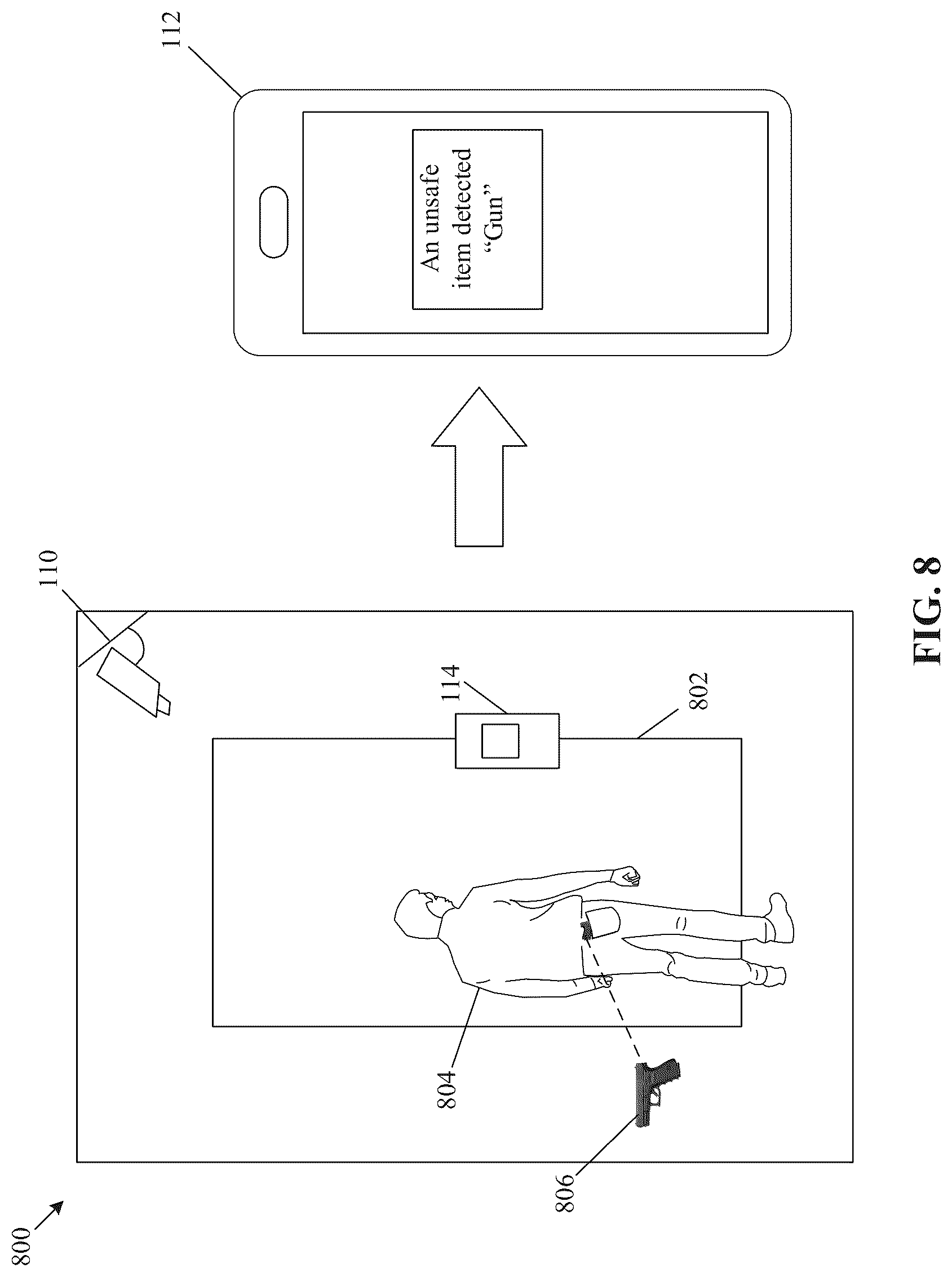 Patent US12315319 Figure 7 – Tailgating detection using multimodal entry data