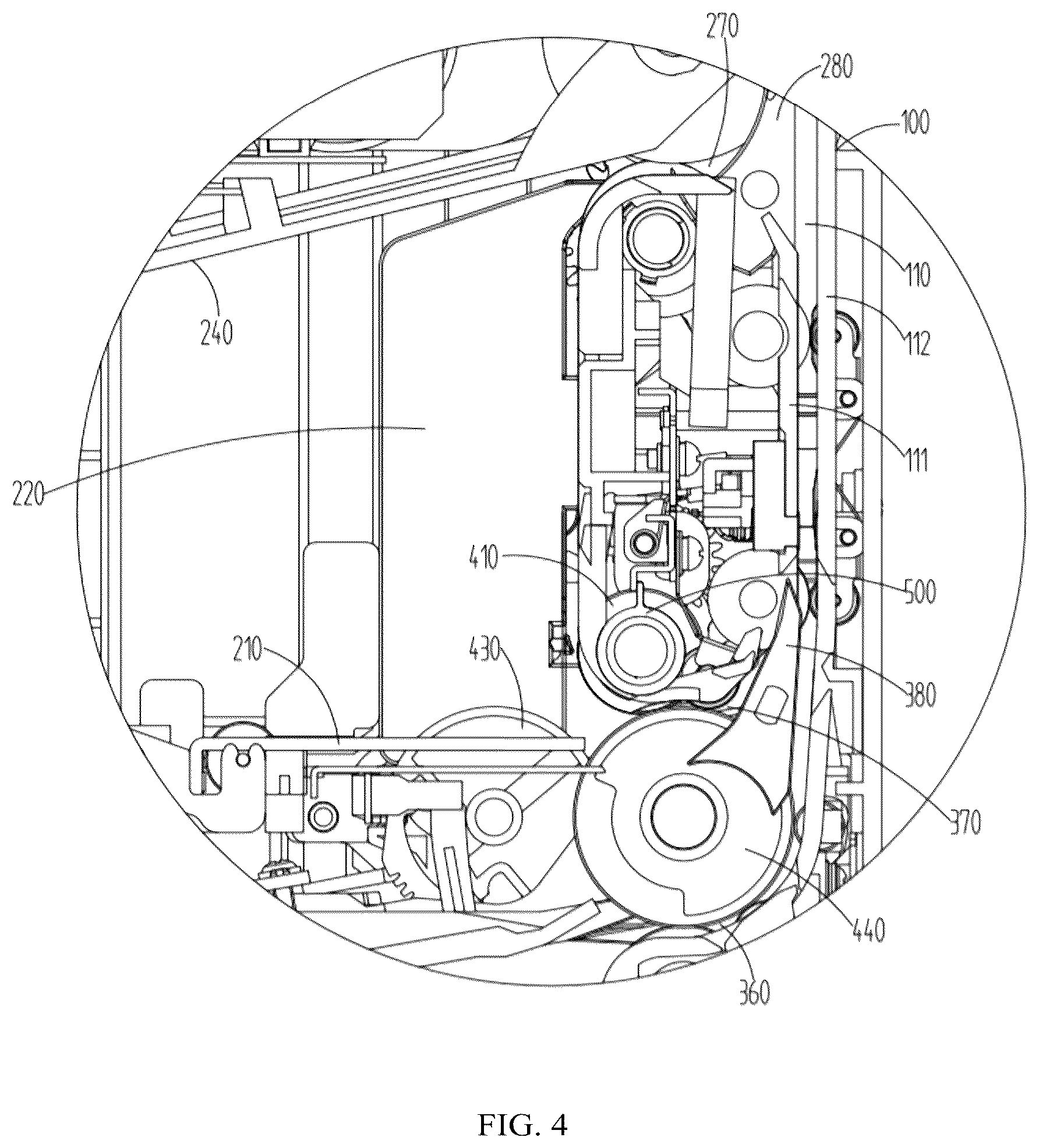 Patent US12315322 Figure 4 – Sheet medium stacking and separting appartus; and cash recycling and handling apparatus