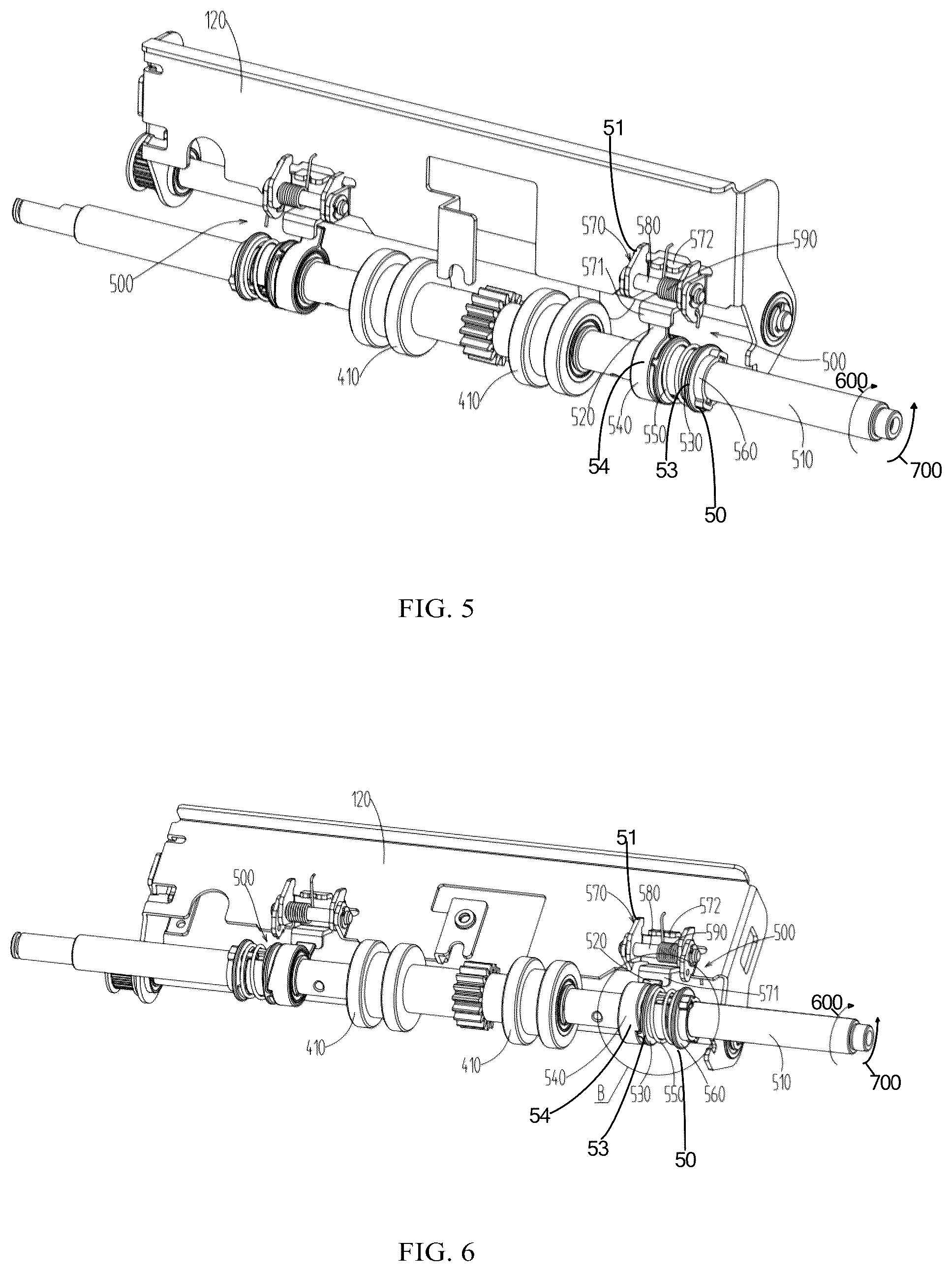 Patent US12315322 Figure 5 – Sheet medium stacking and separting appartus; and cash recycling and handling apparatus