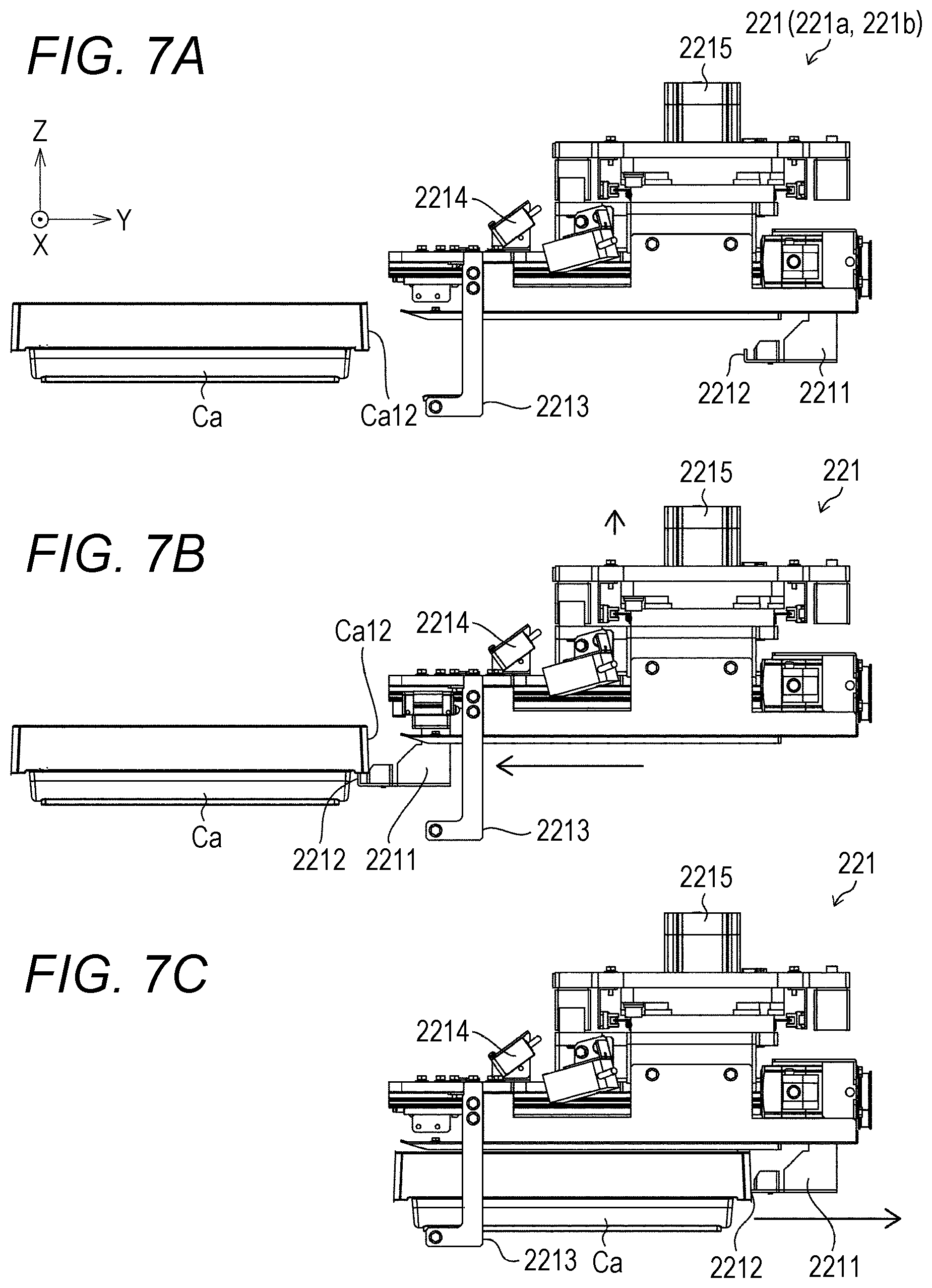 Patent US12315324 Figure 7 – Cassette handling apparatus