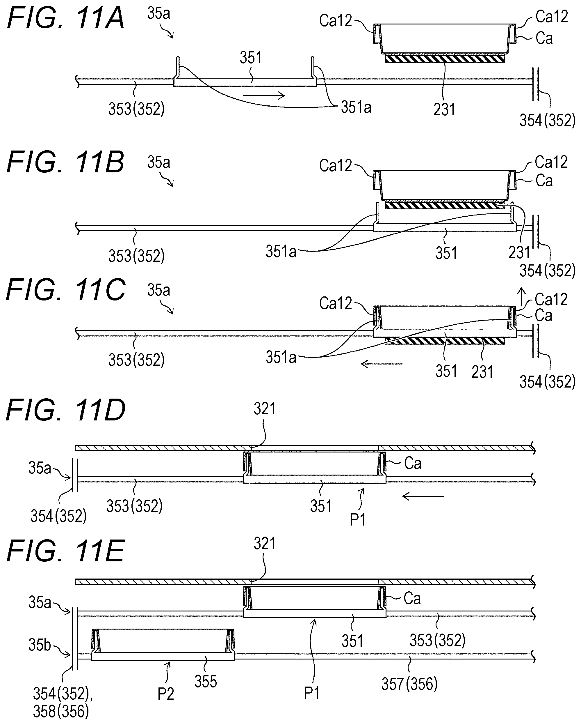 Patent US12315324 Figure 11 – Cassette handling apparatus