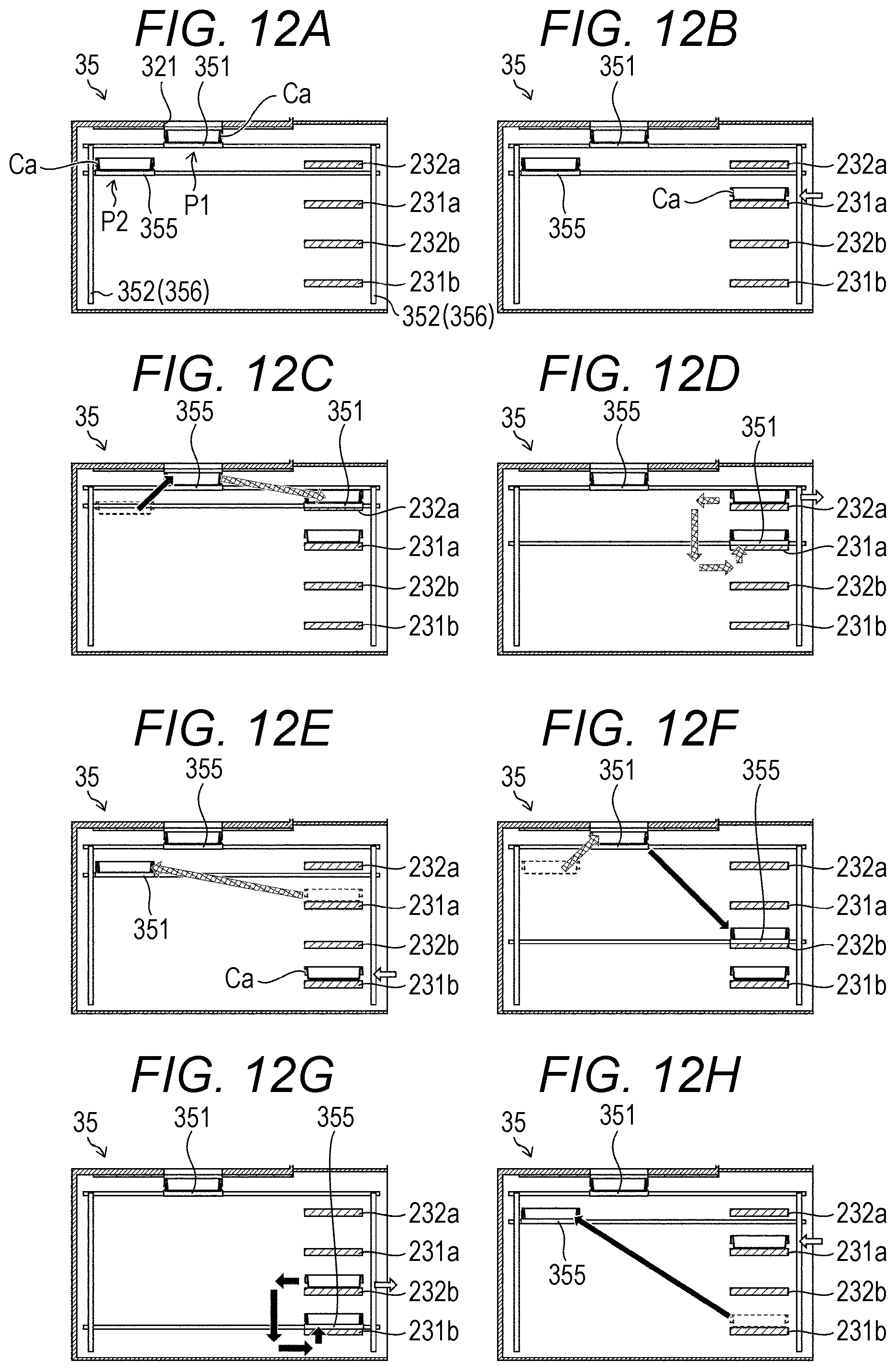 Patent US12315324 Figure 12 – Cassette handling apparatus