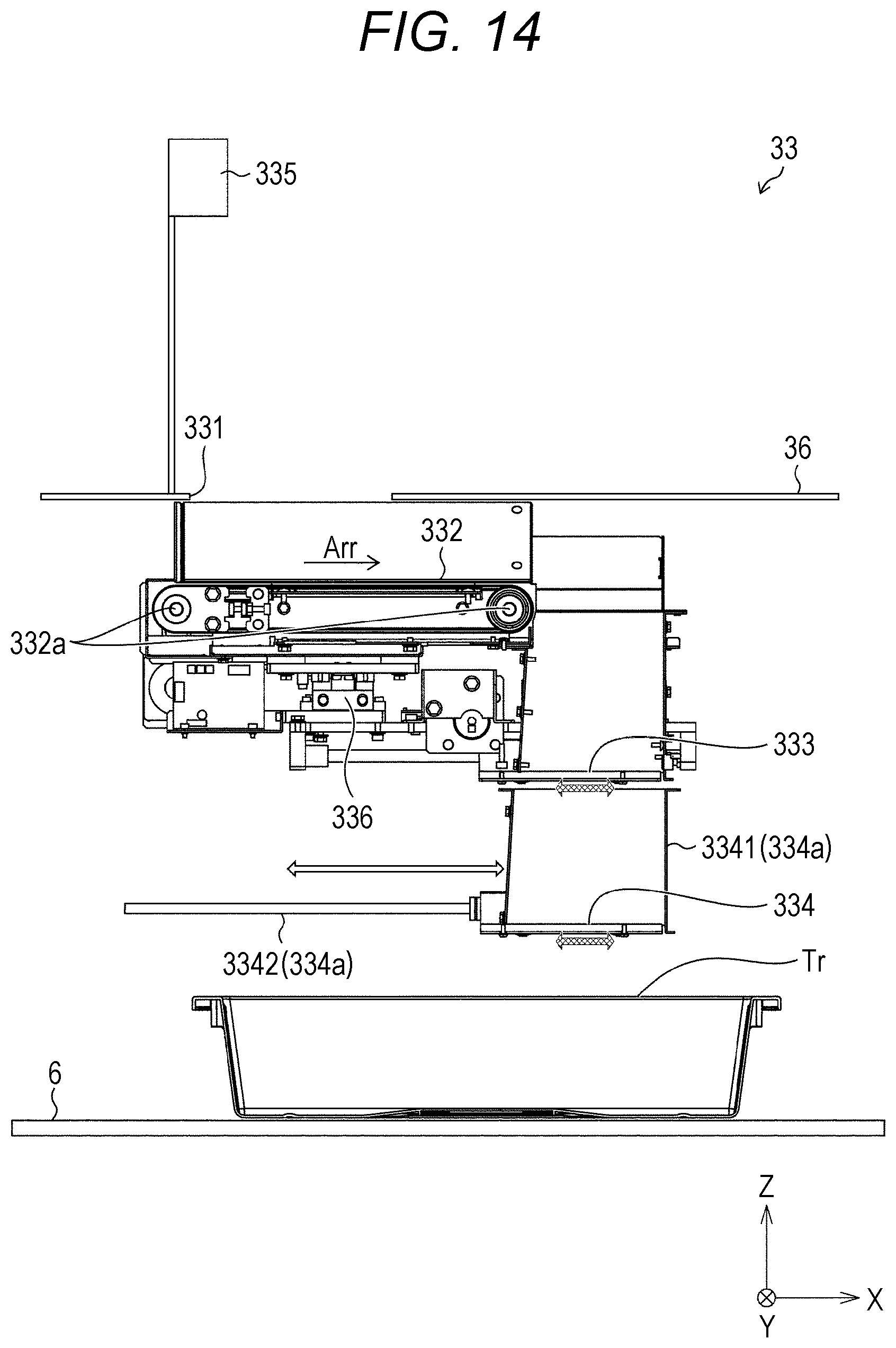 Patent US12315324 Figure 14 – Cassette handling apparatus